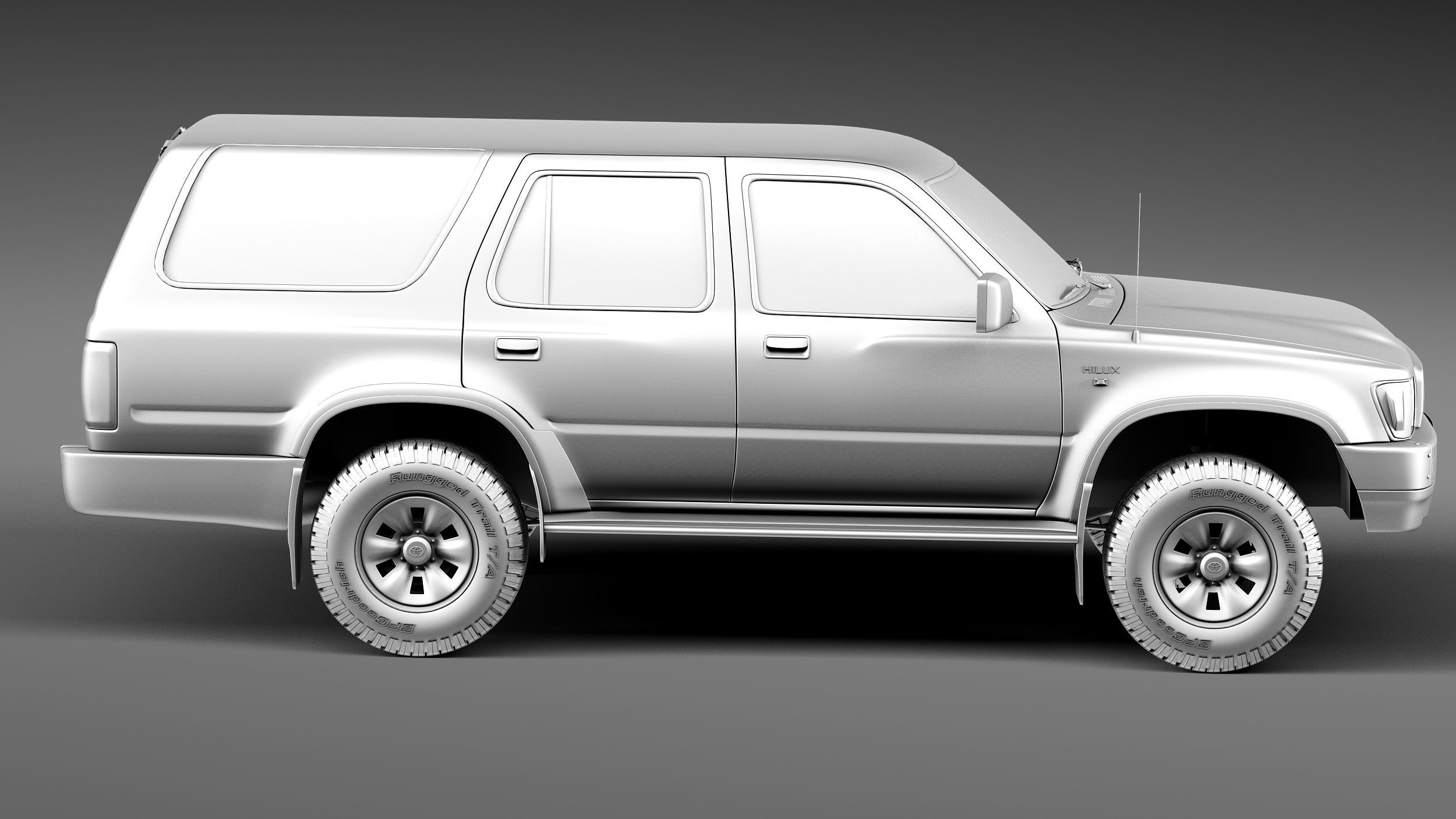 Toyota 4runner 1989-1997 3D model_14