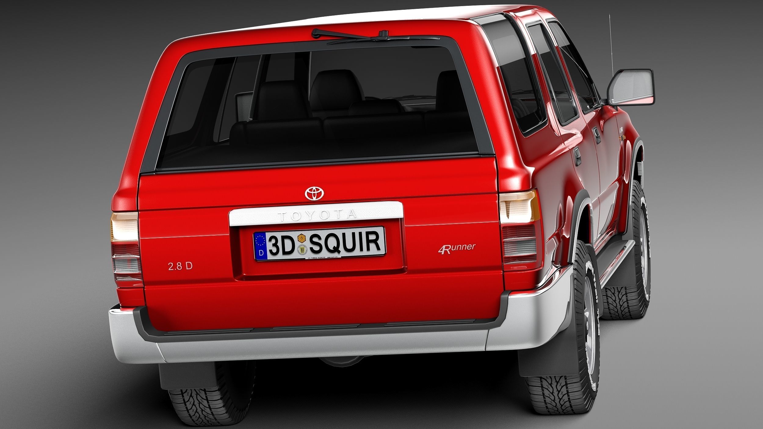 Toyota 4runner 1989-1997 3D model_5