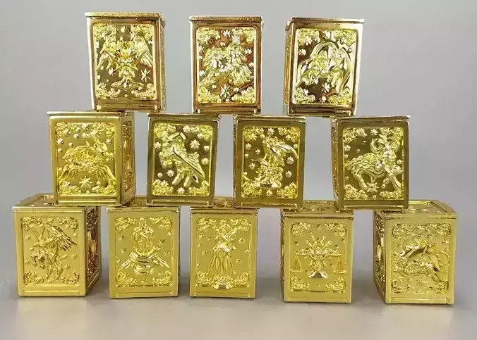 Saint Seiya Pandora Gold Boxes