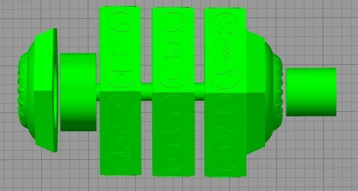 Cup of Ankh Puzzle 3D print model_4