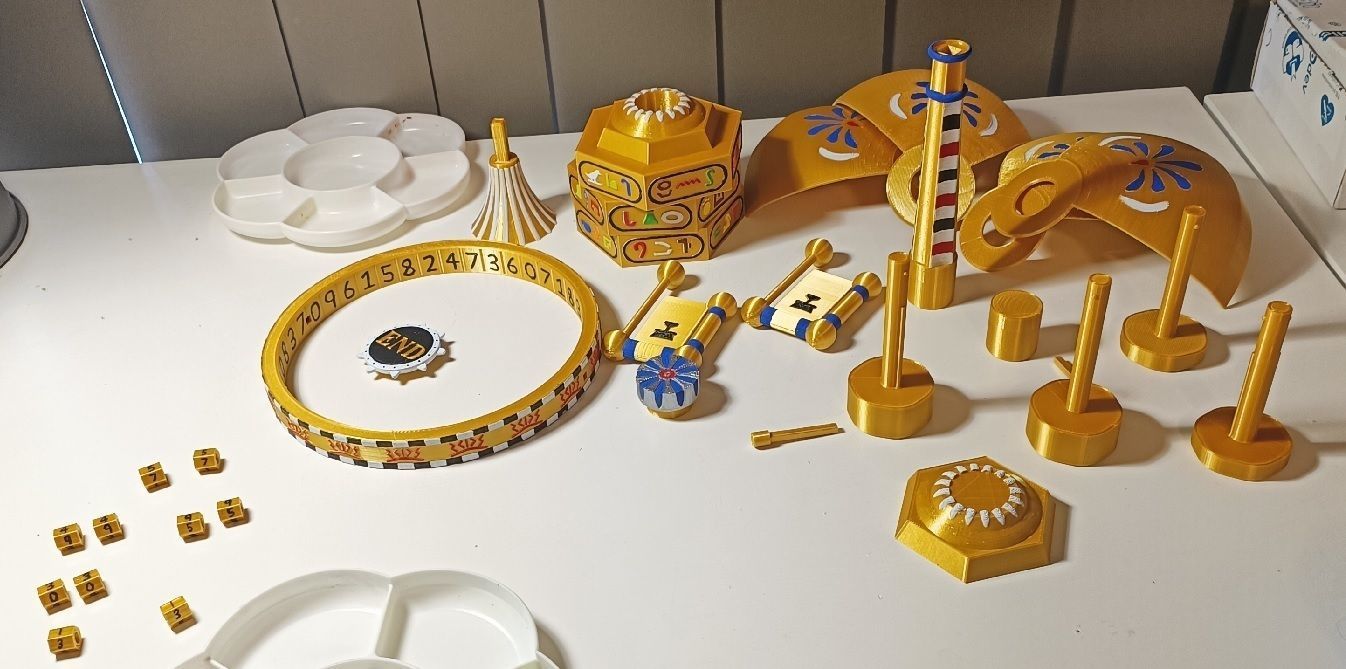 Cup of Ankh Puzzle 3D print model_1