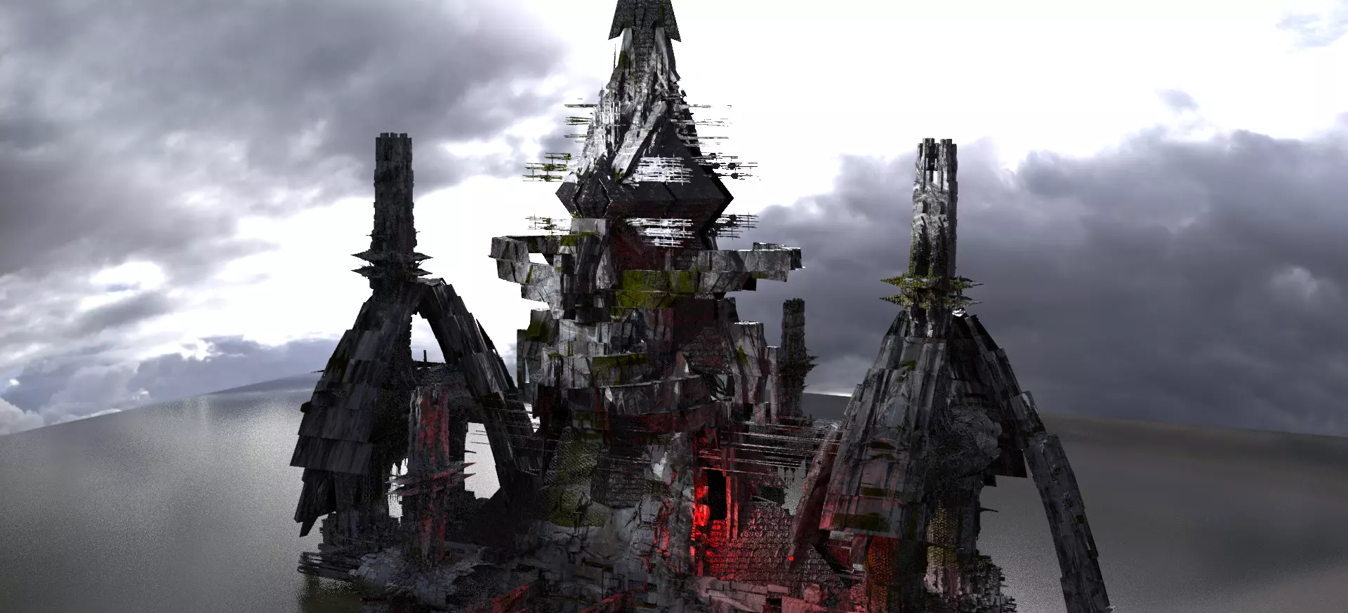 Spiral ascension sky Watcher Towers 3D model_0