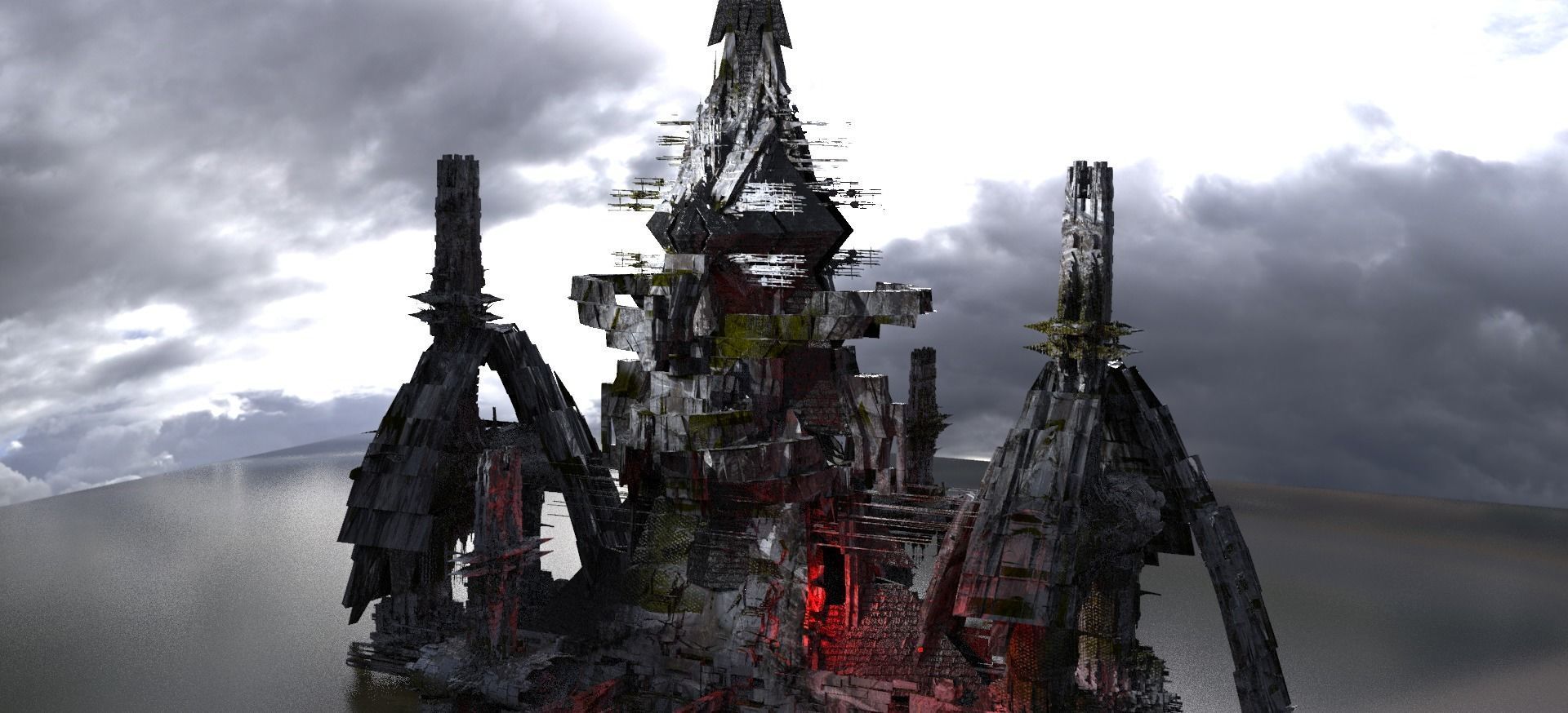 Spiral ascension sky Watcher Towers 3D model_1