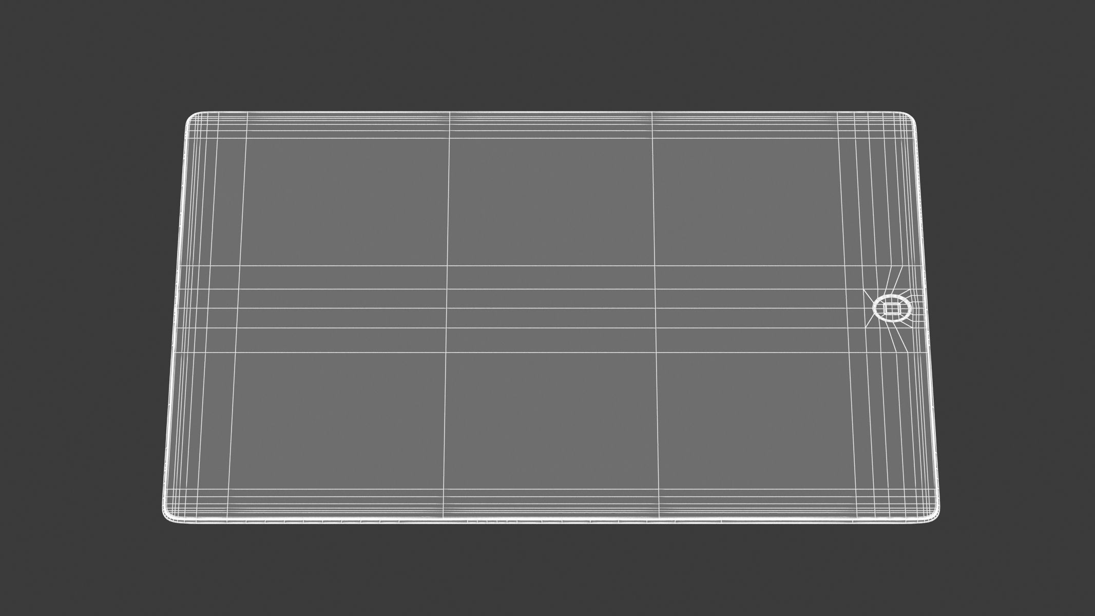 Apple Ipad 2 White 3D model_13