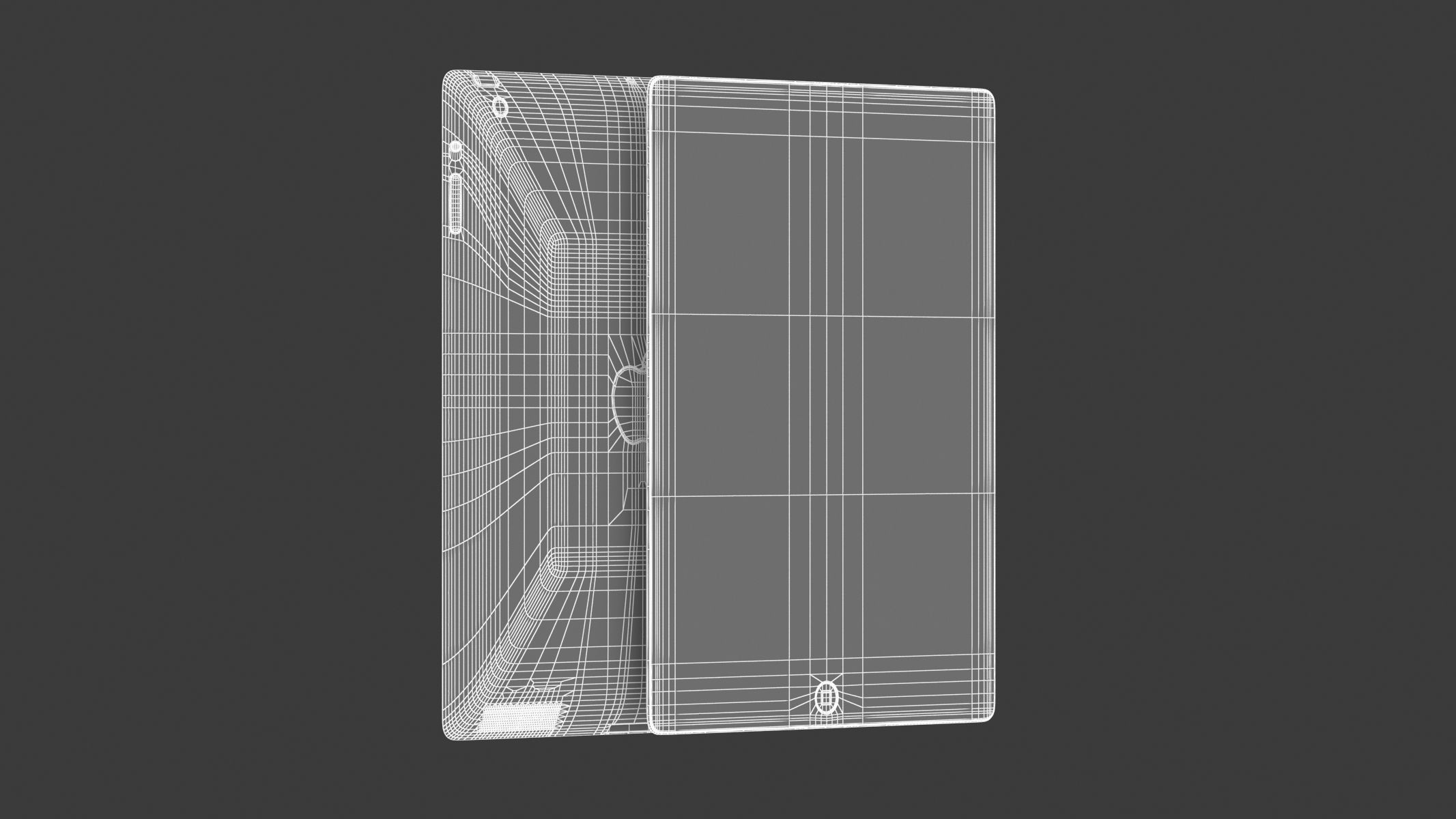 Apple Ipad 2 White 3D model_11