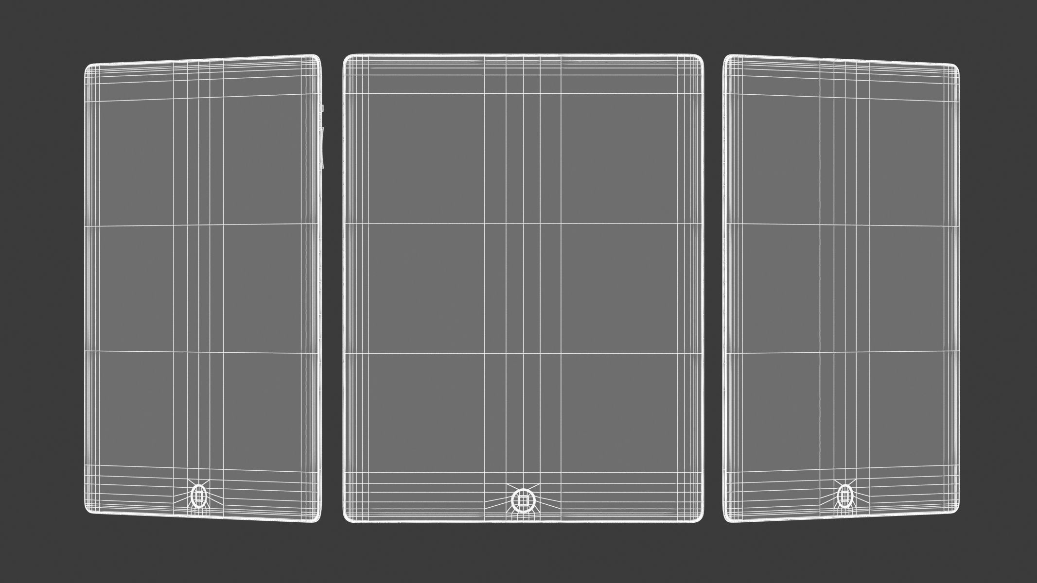 Apple Ipad 2 White 3D model_17