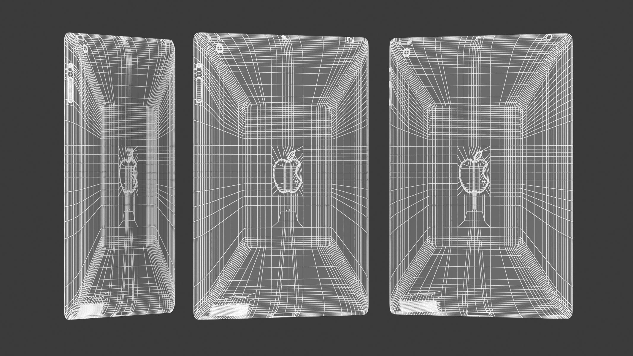 Apple Ipad 2 White 3D model_18