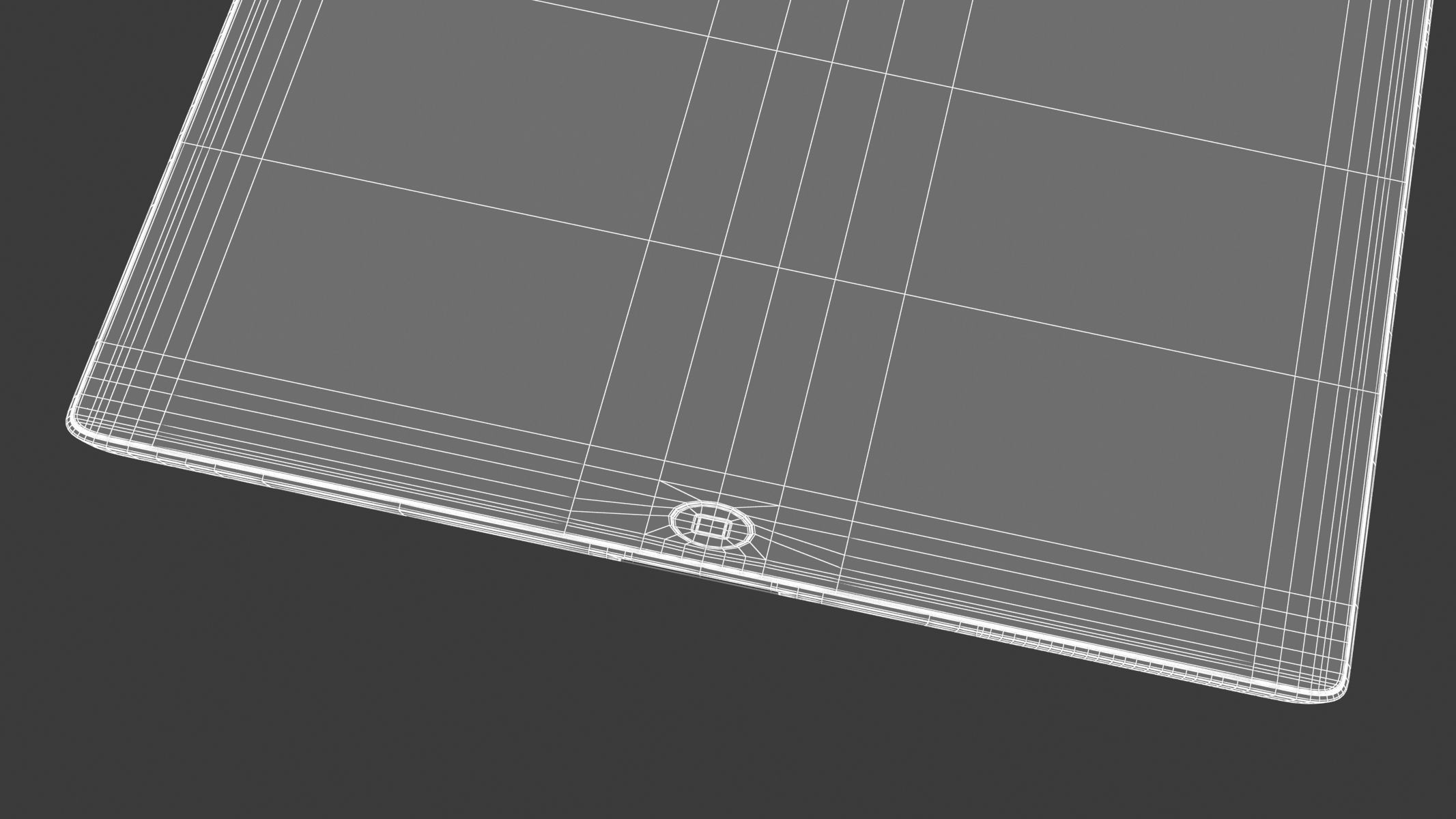 Apple Ipad 2 White 3D model_15