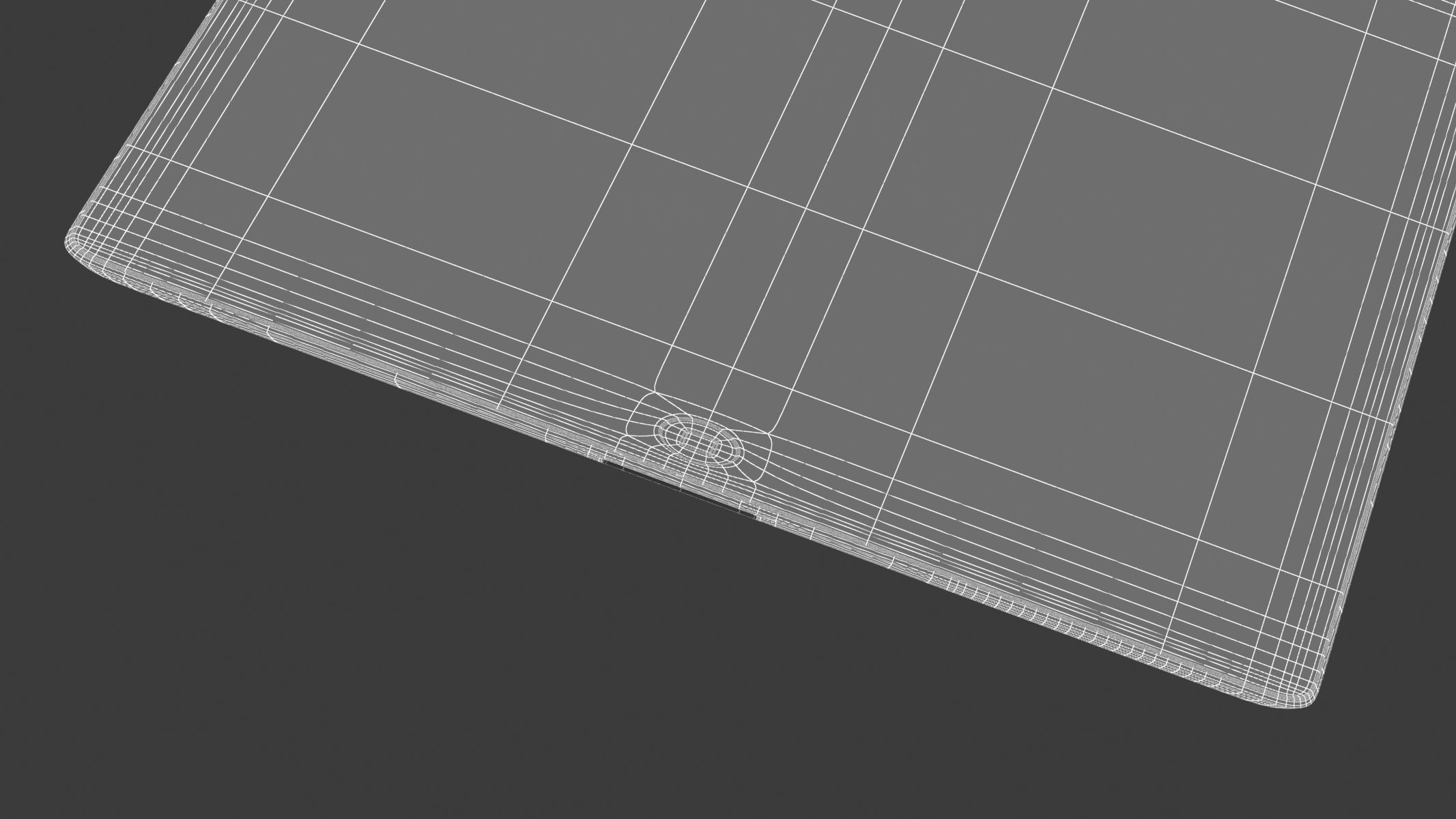 Apple iPad 3 Black 3D model_15