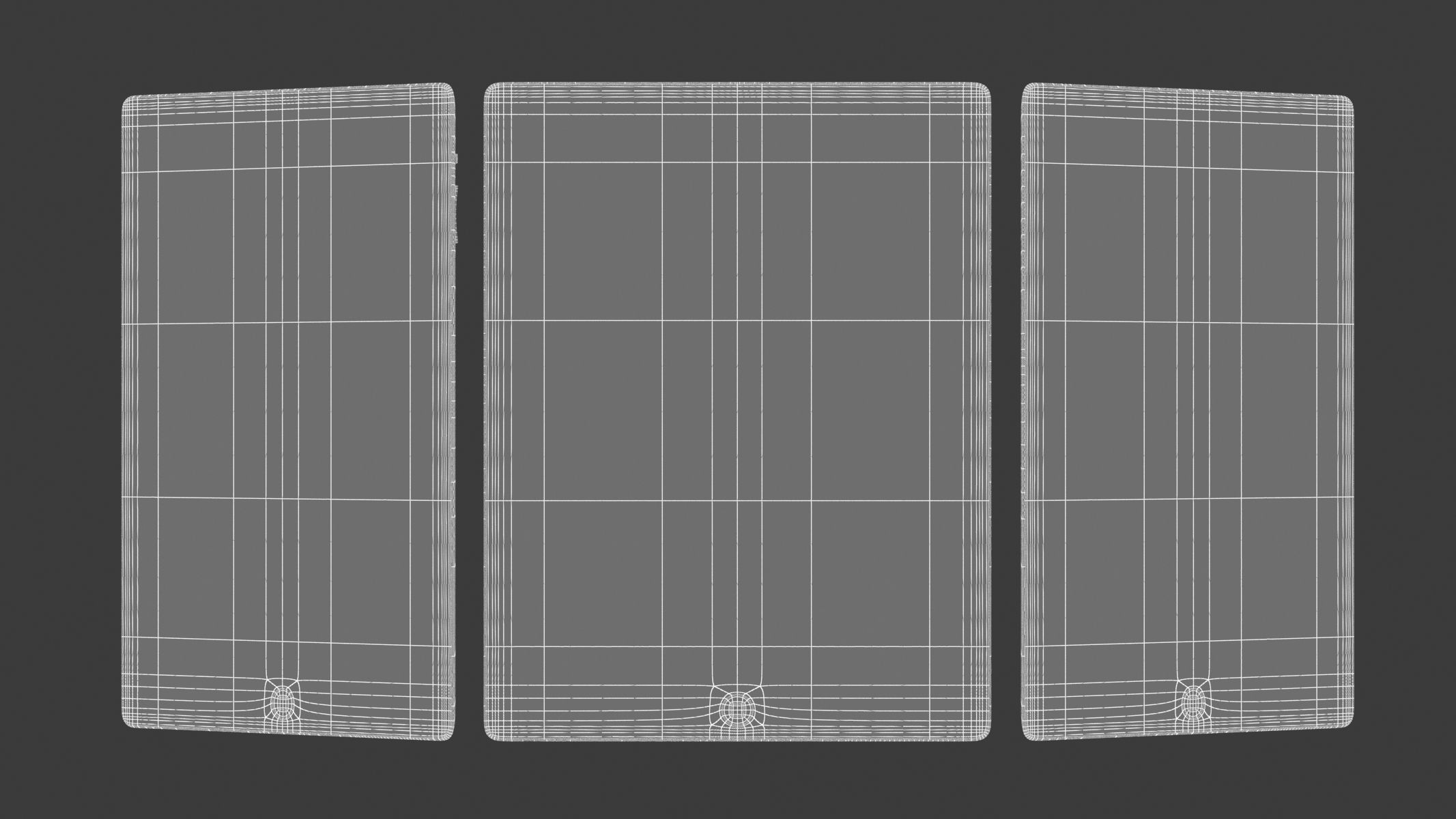 Apple iPad 3 Black 3D model_17