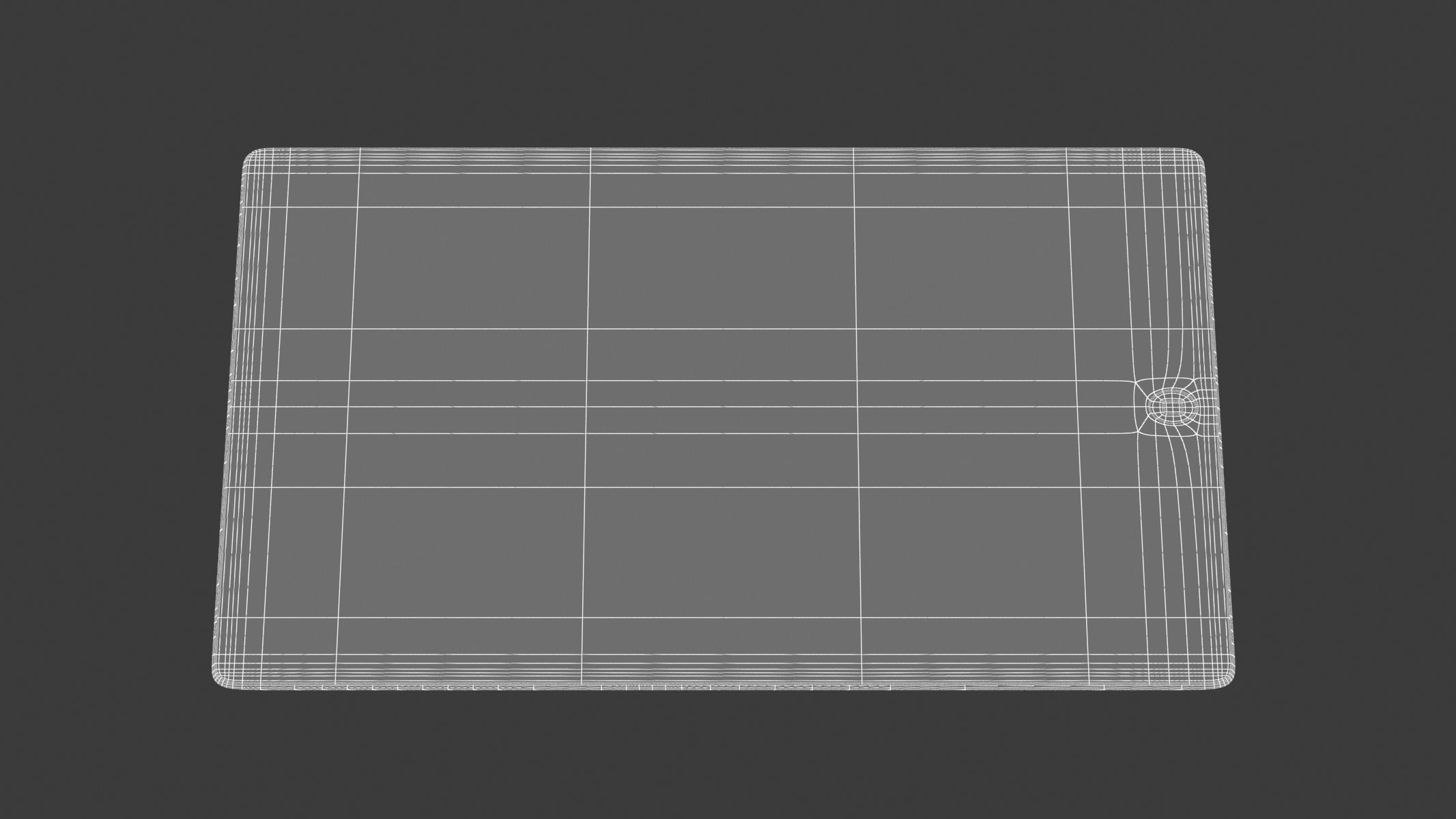 Apple iPad 3 Black 3D model_13