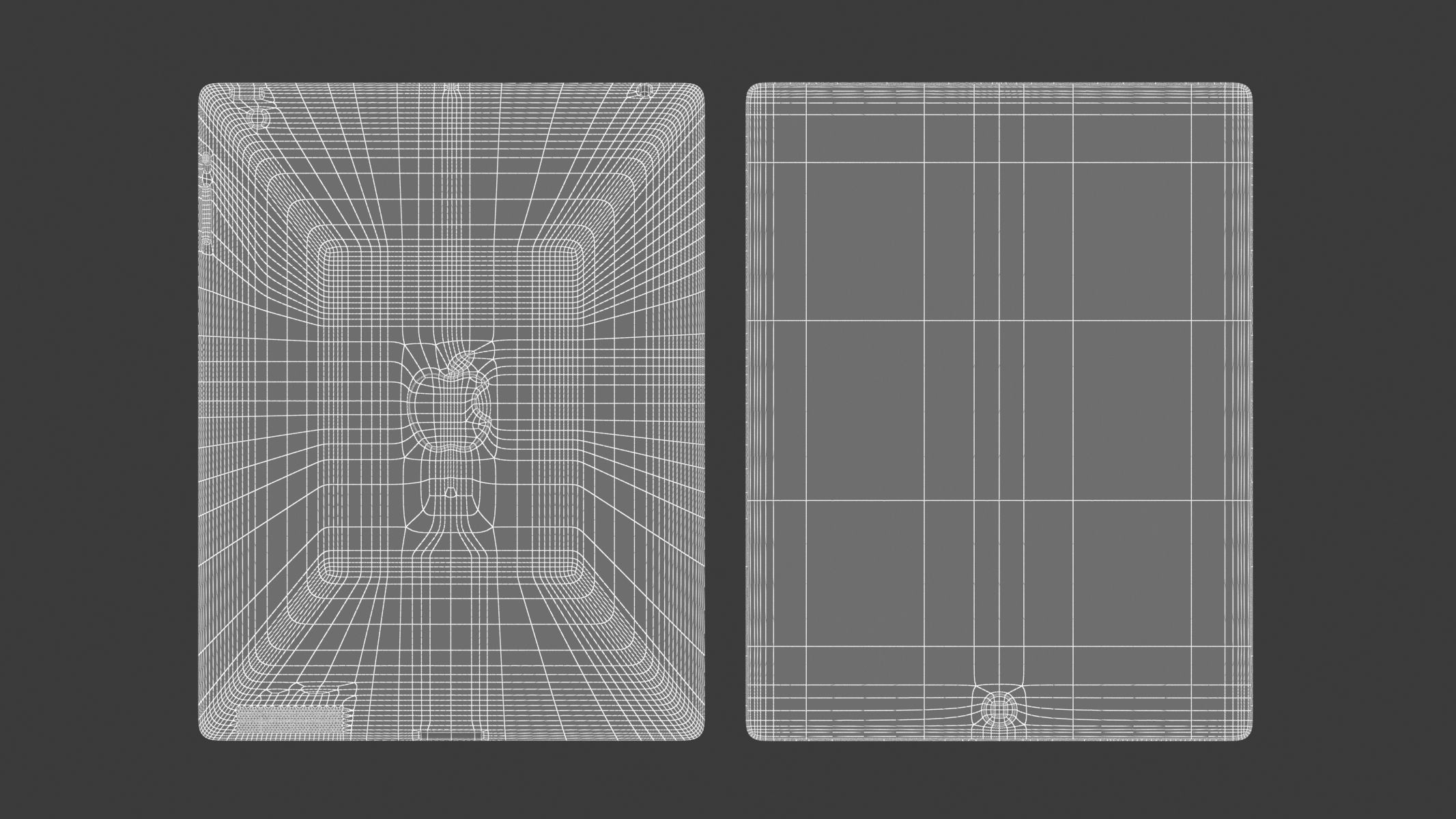 Apple iPad 3 Black 3D model_10