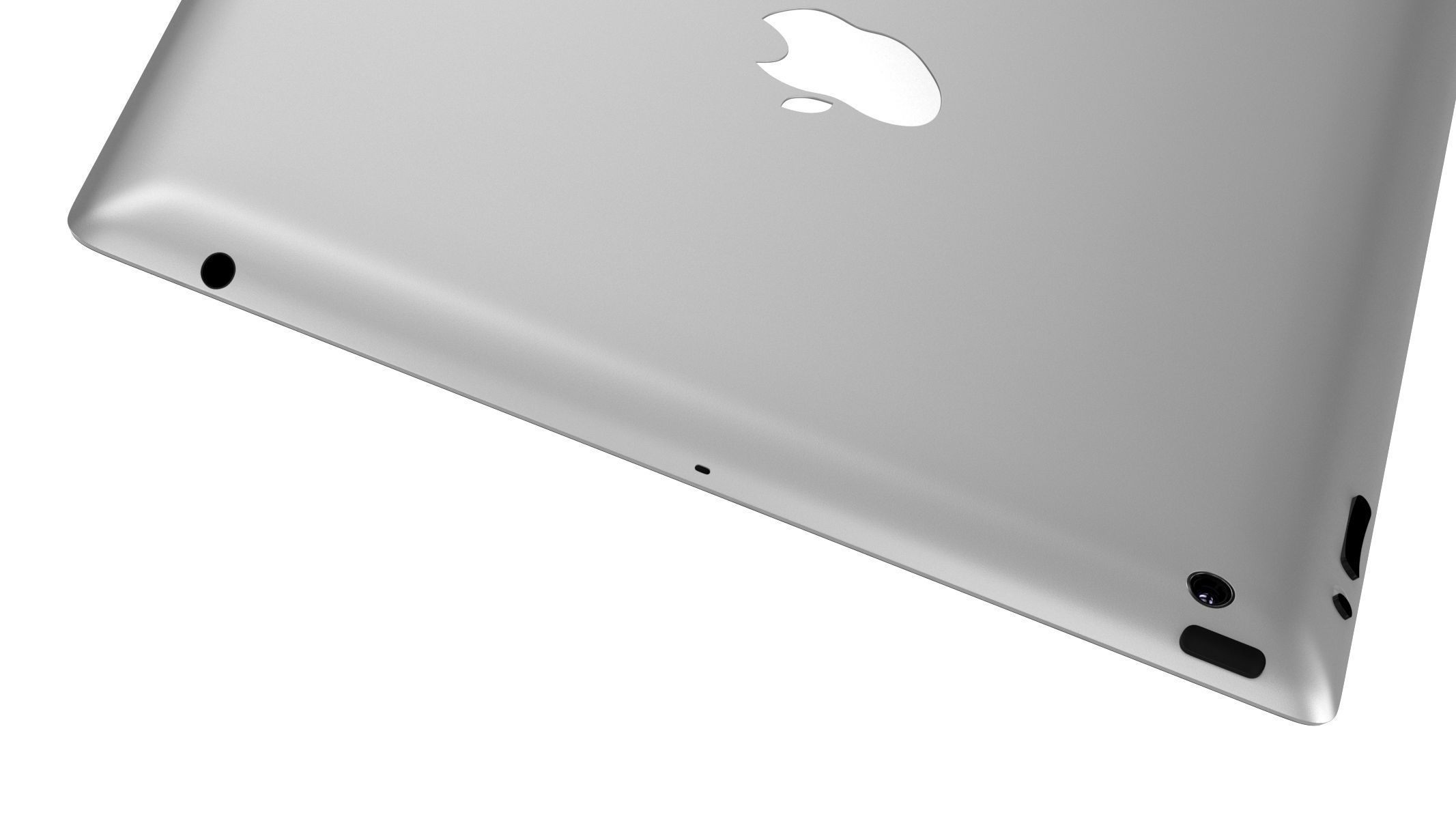 Apple iPad 3 Black 3D model_6