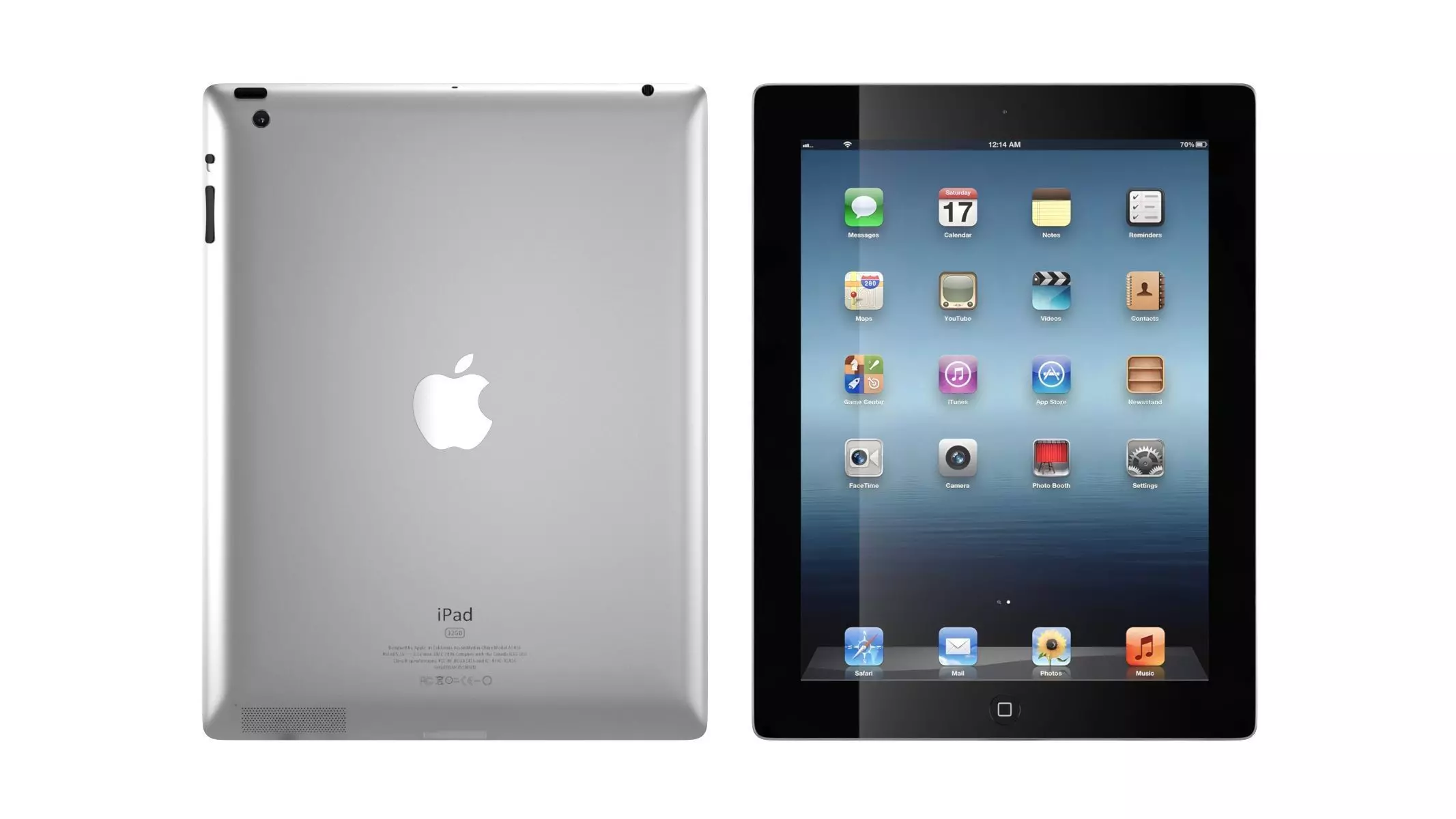 Apple iPad 3 Black 3D model_0