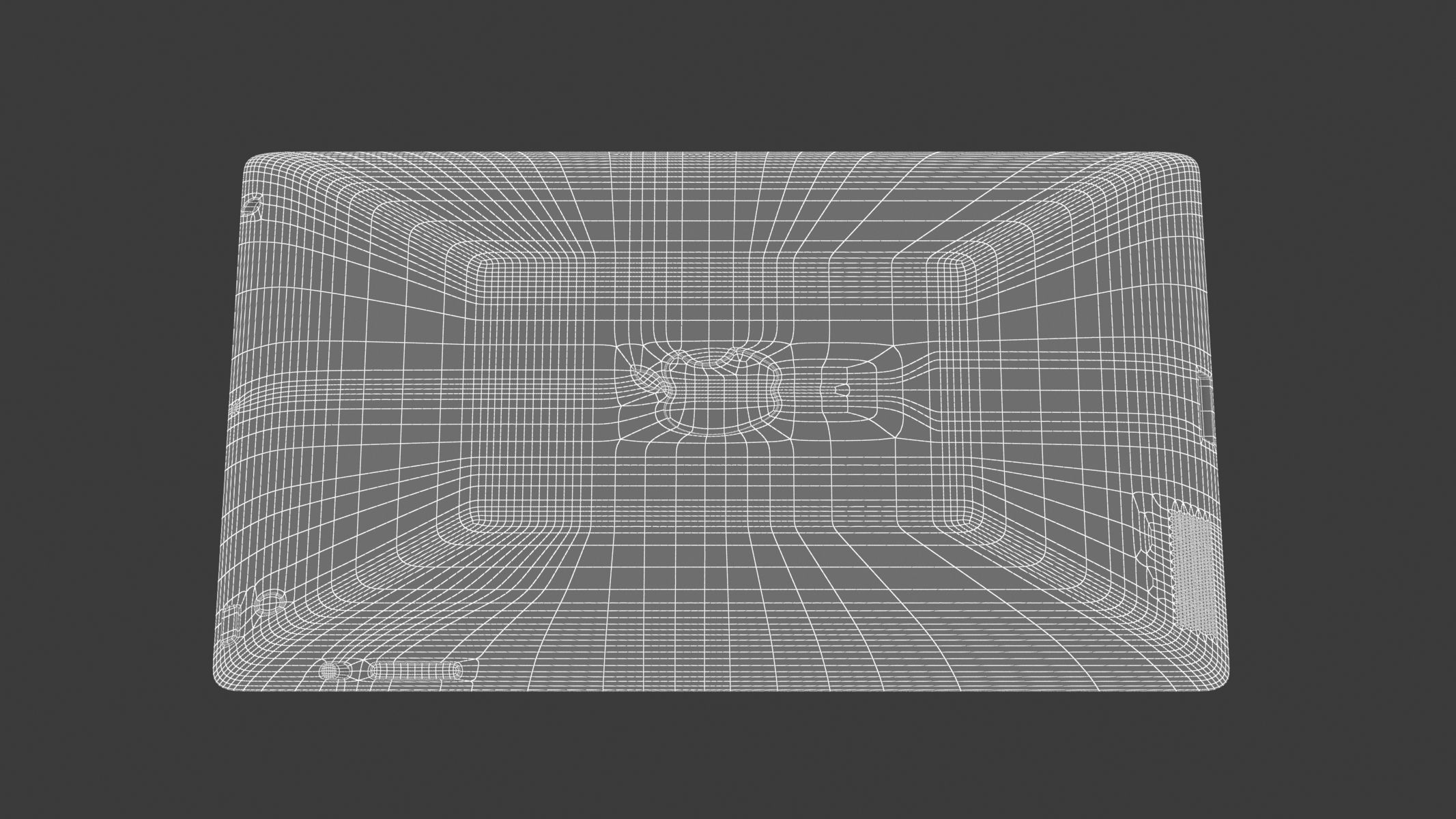 Apple iPad 3 Black 3D model_12