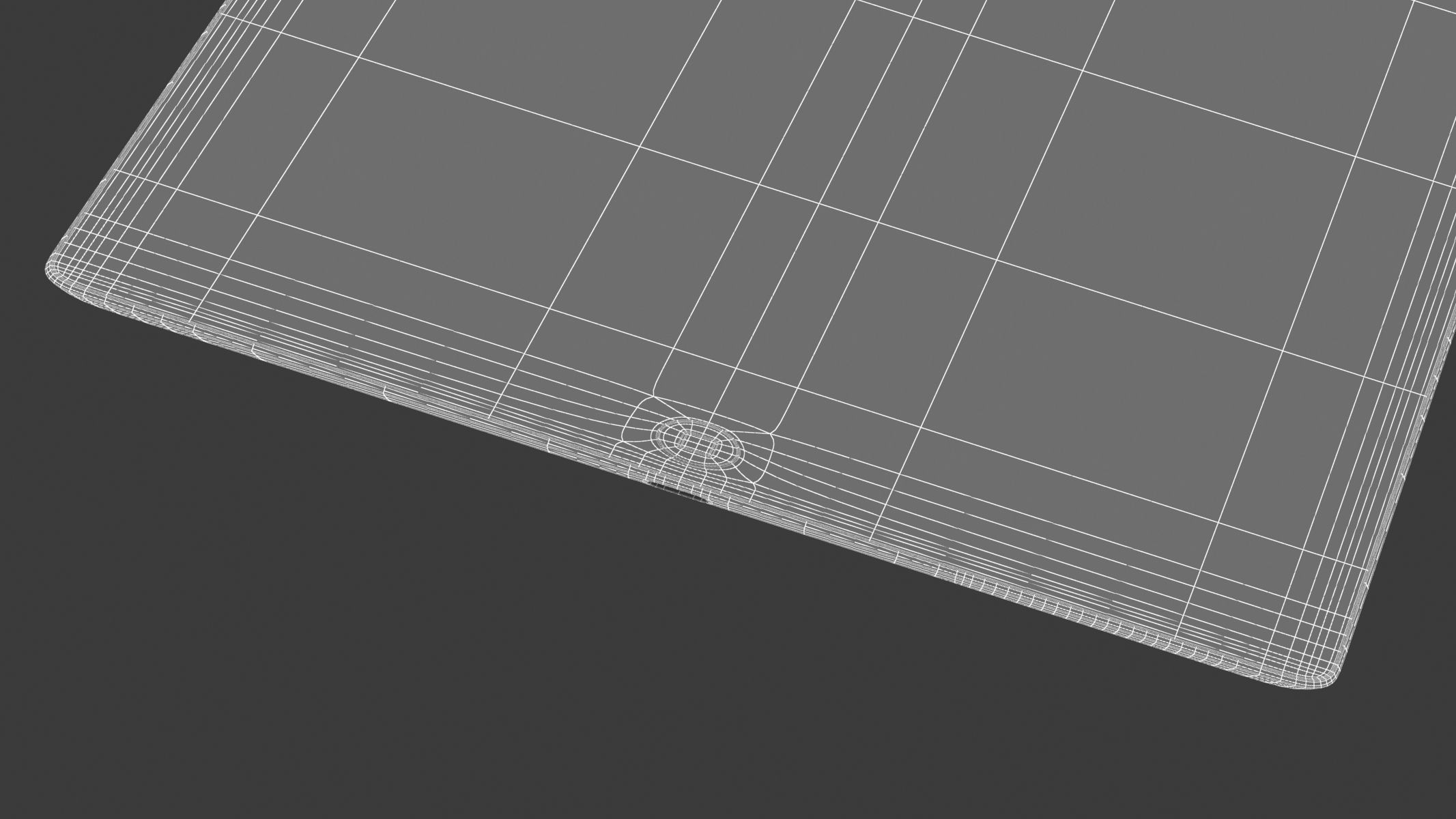 Apple iPad 4 Black 3D model_15