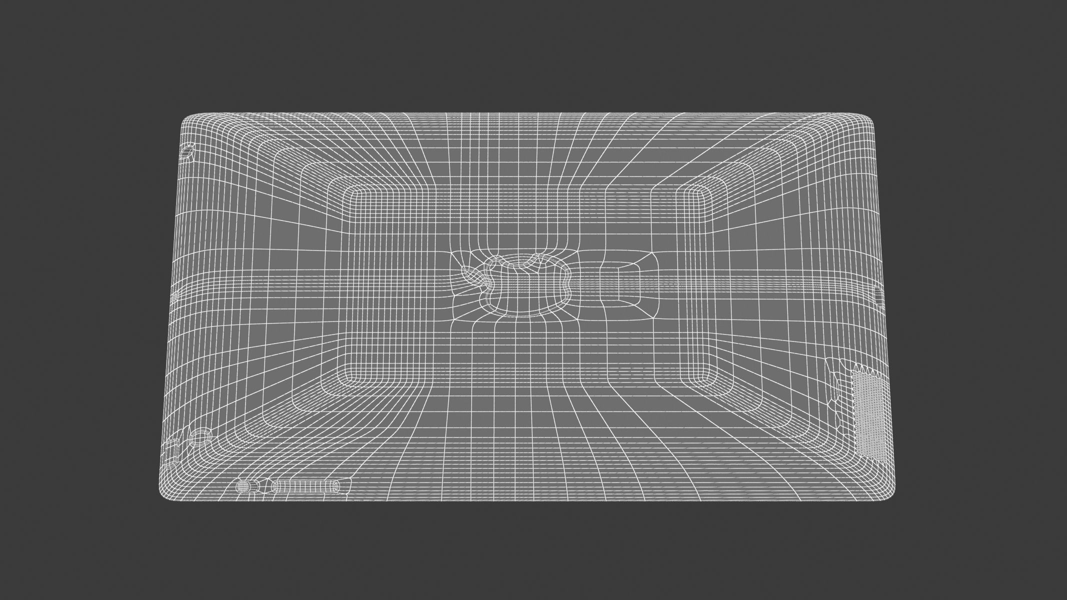 Apple iPad 4 Black 3D model_12