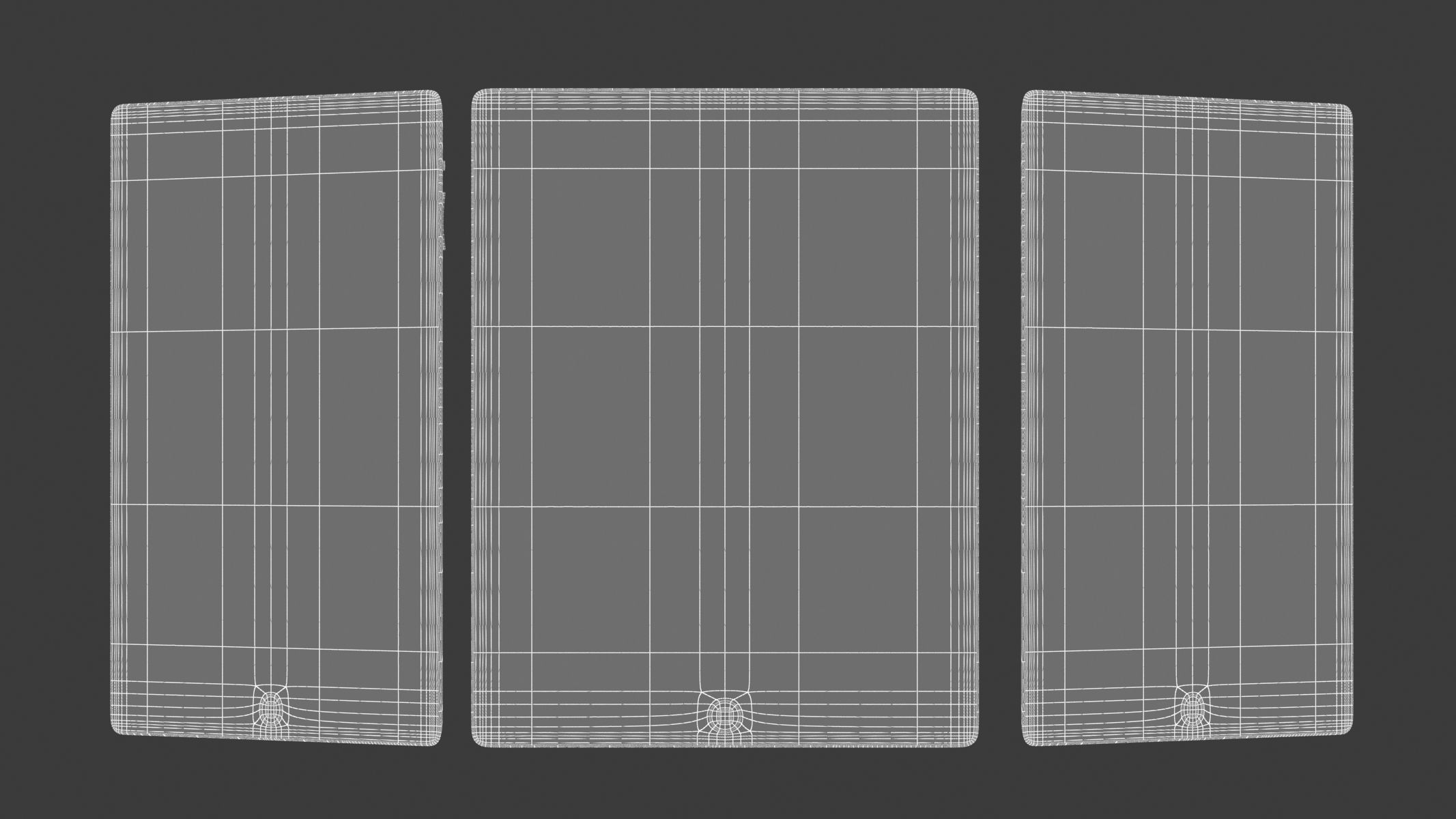 Apple iPad 4 Black 3D model_17