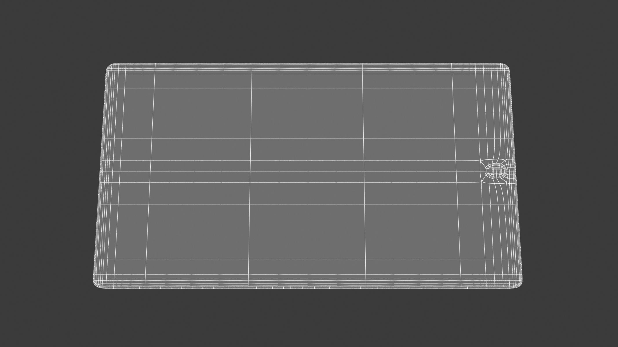 Apple iPad 4 Black 3D model_13