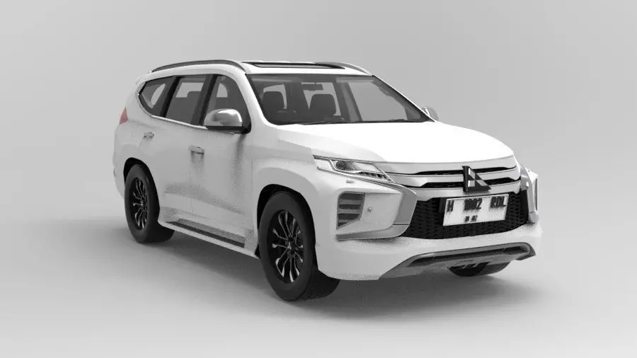 Mitsubishi Pajero Sport Dakar 4x4 Ultimate 3D model