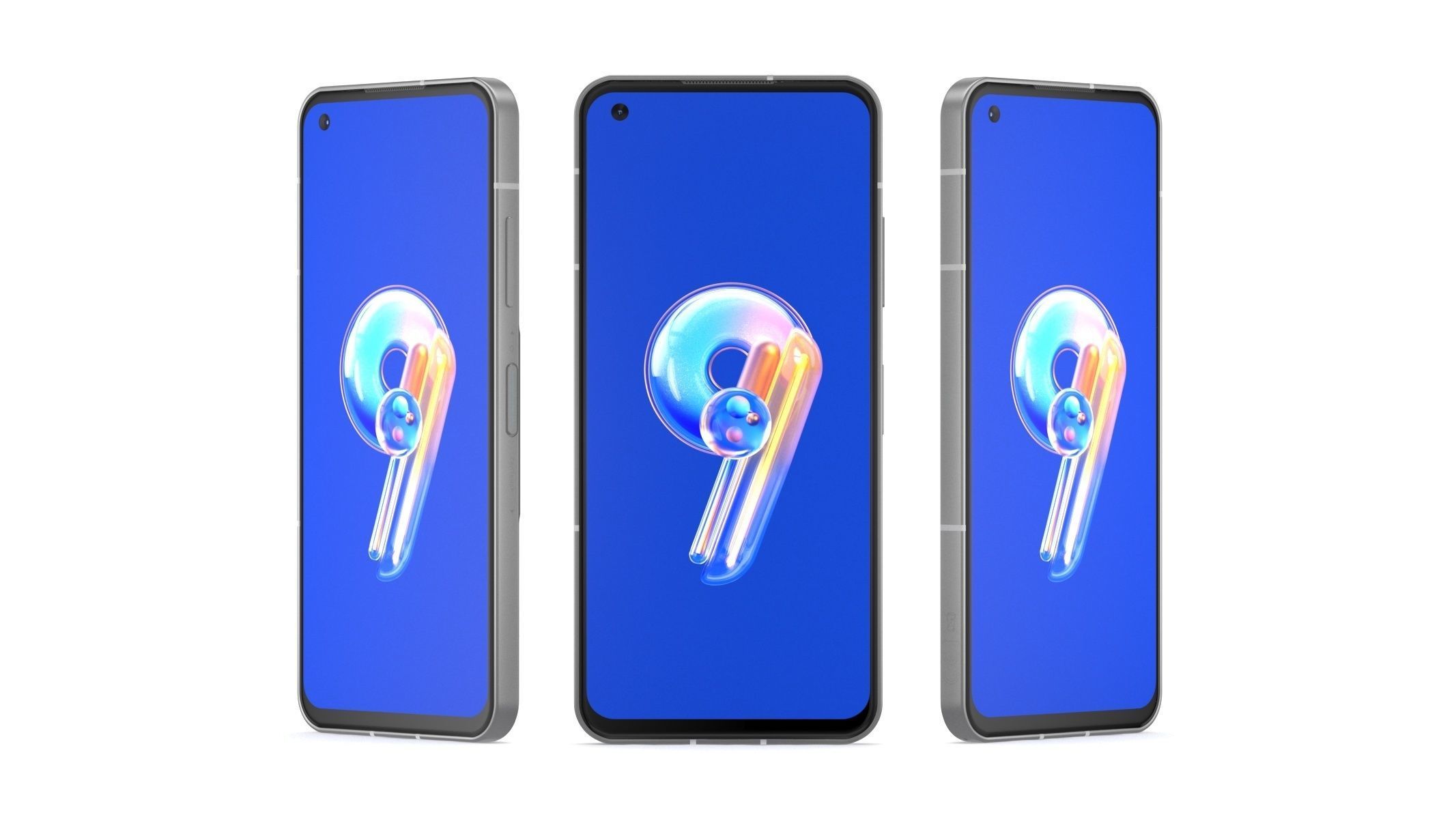 Asus Zenfone 9 White 3D model_7