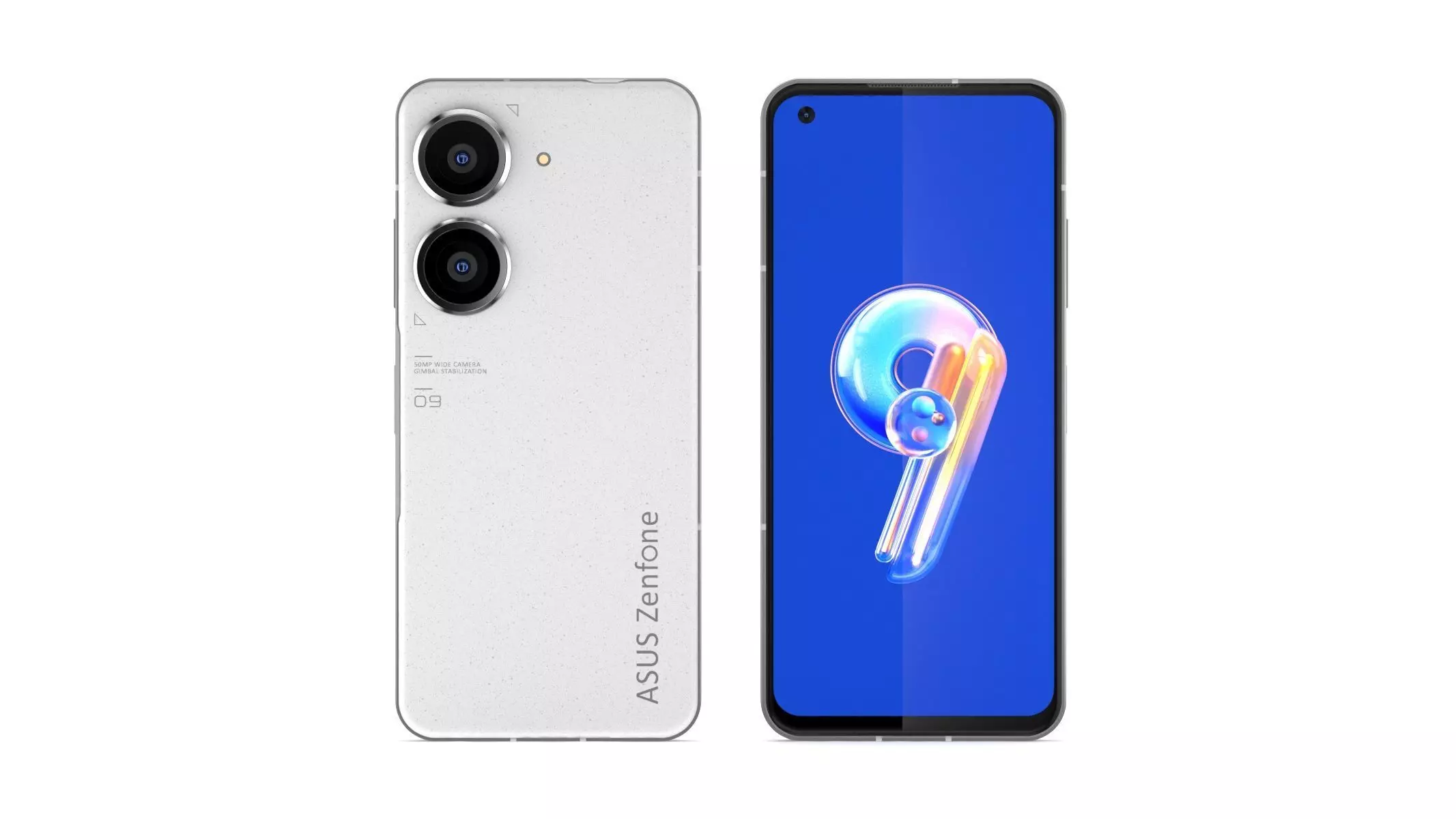 Asus Zenfone 9 White 3D model_0