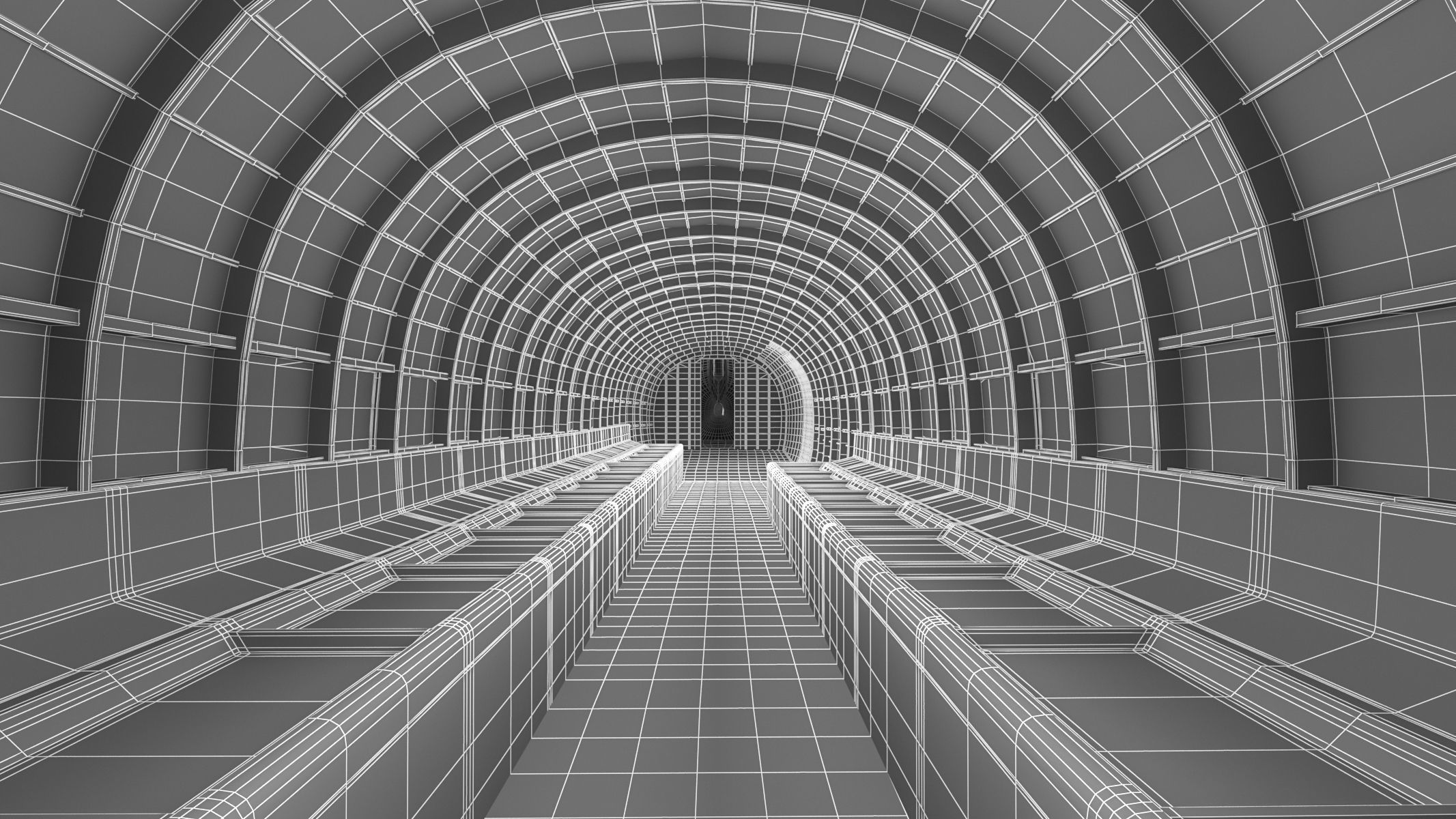 Douglas C-47 Skytrain Military Transport Aircraft 3D model_47