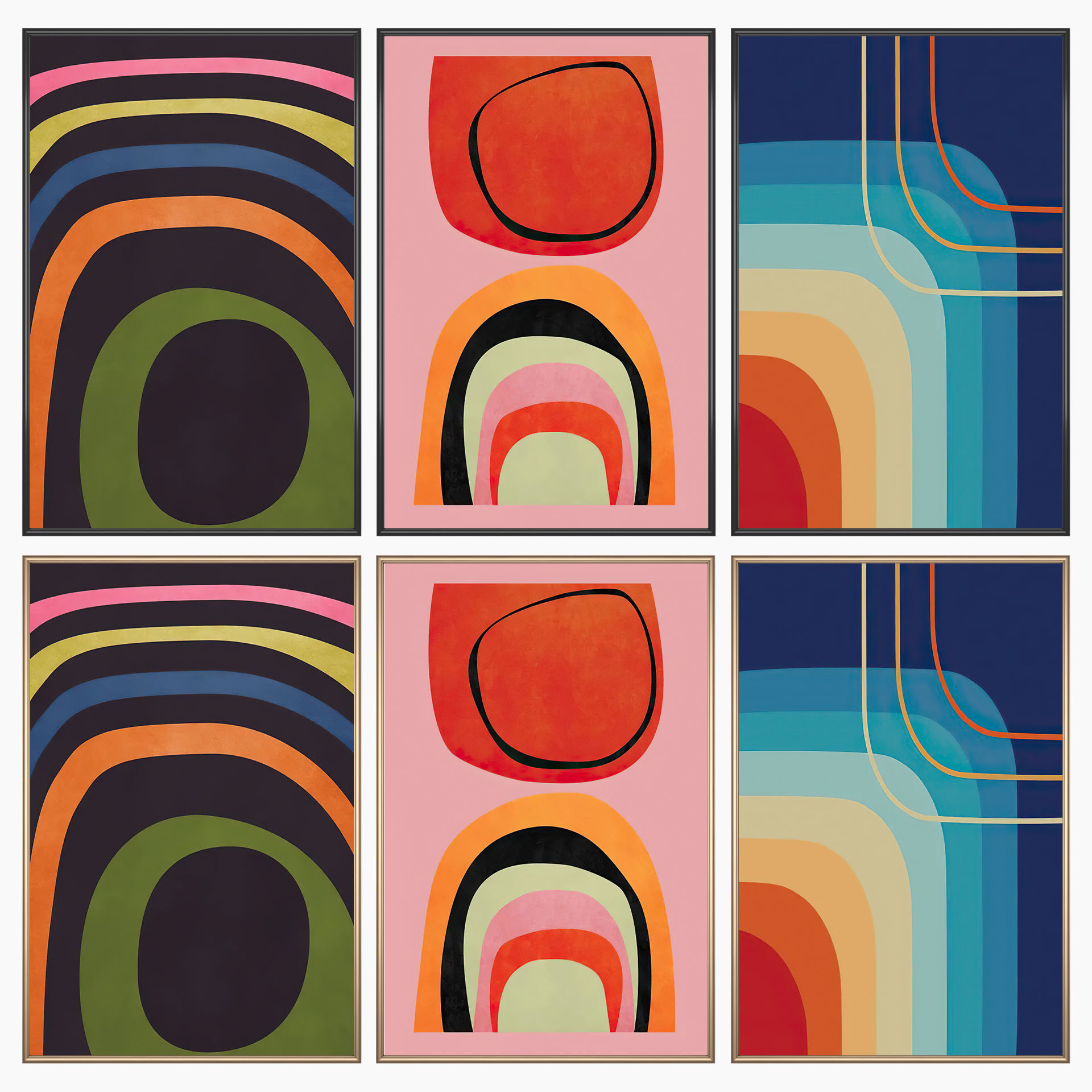 Wall Art Set 4236 3D model_1