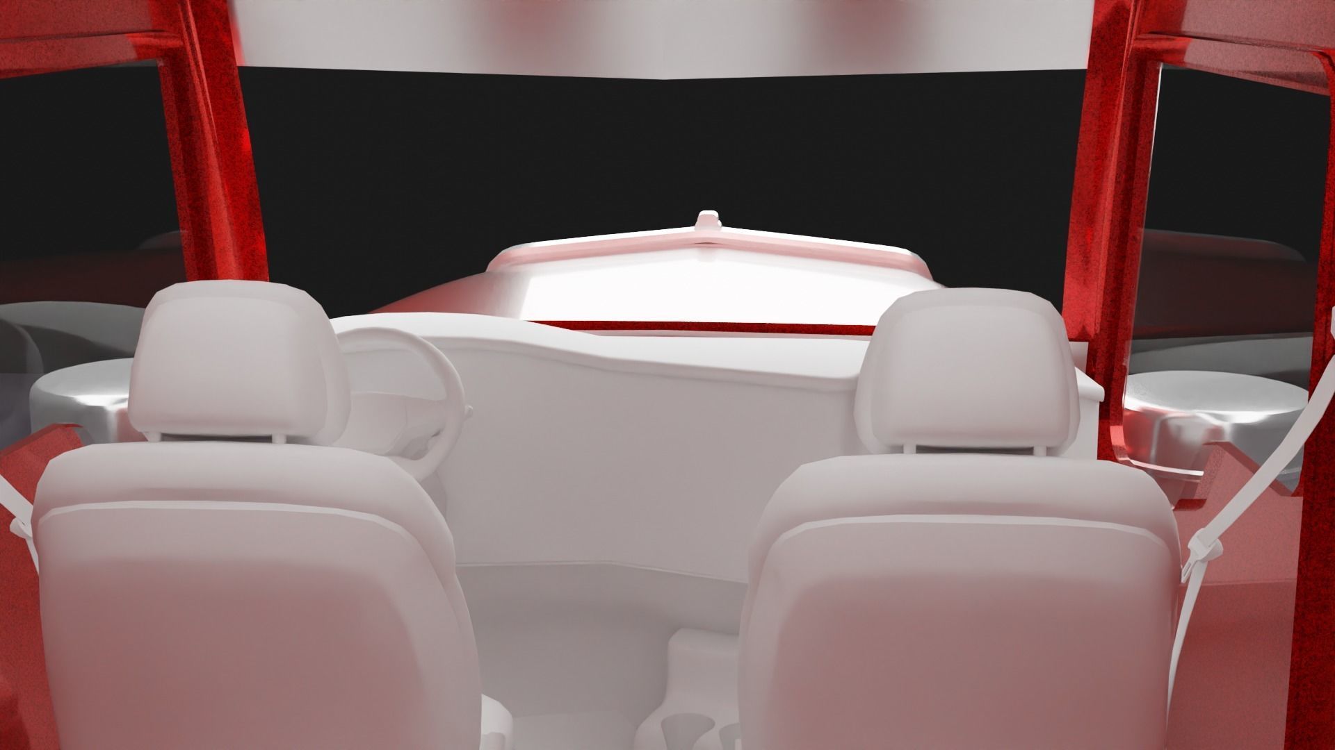 Kenworth W900 3D model_9