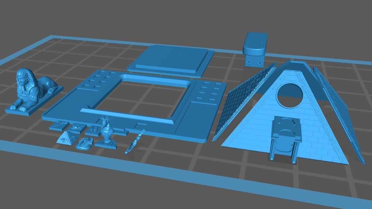 PYRAMID BIRD HOUSE 3D print model_7