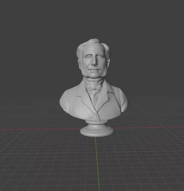 Robert FitzRoy 3D print model
