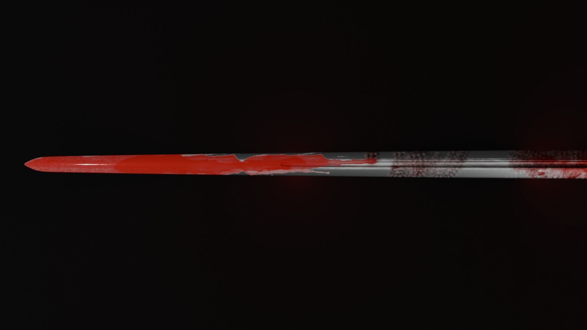 Medieval Two-handed  Sword 4k Textures Free 3D model_2