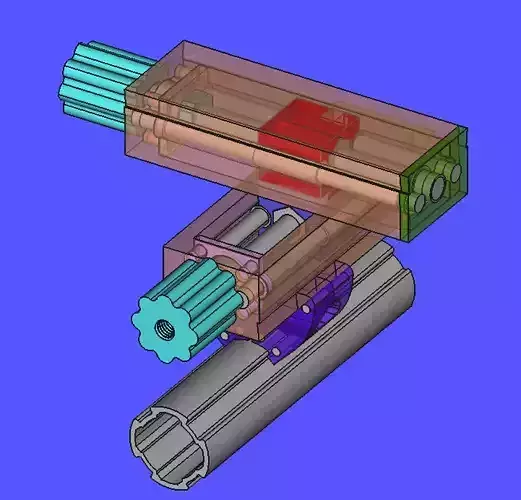 XY table for microscopic work Free 3D print model
