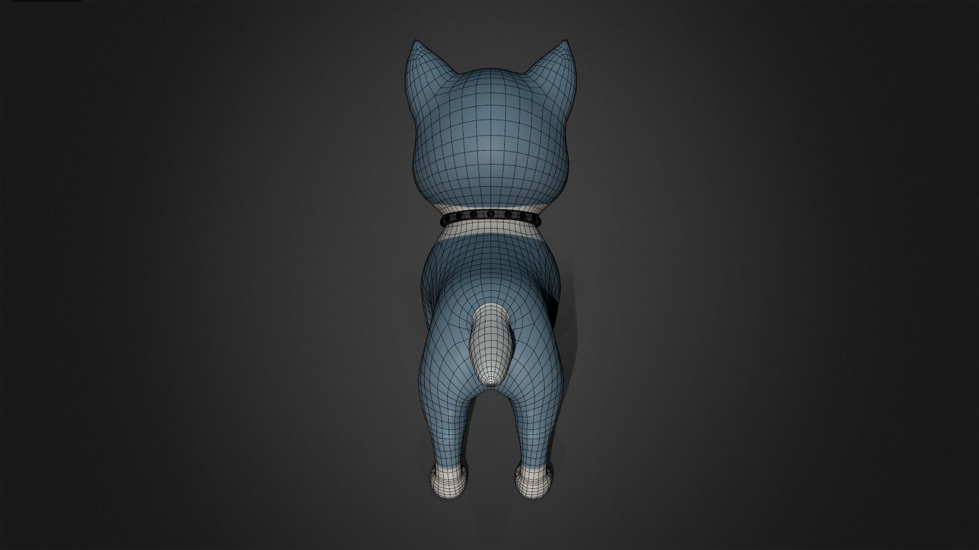Asset - Cartoons - Puppy Dog Rigged 3D model_8