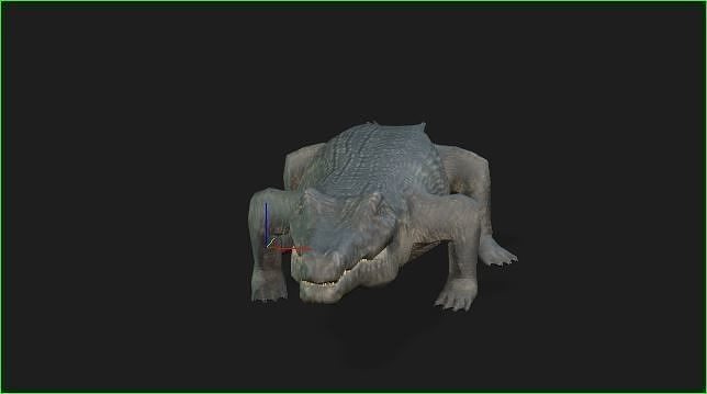crocodaile iprop 3D model
