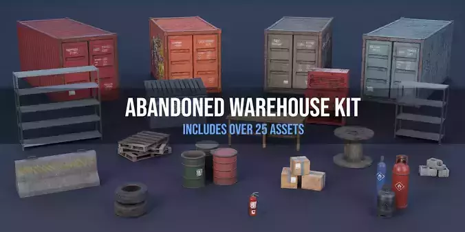 Abandoned Warehouse and Factory Kit