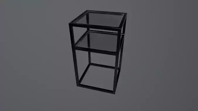 Side Table Contemporary Geometric