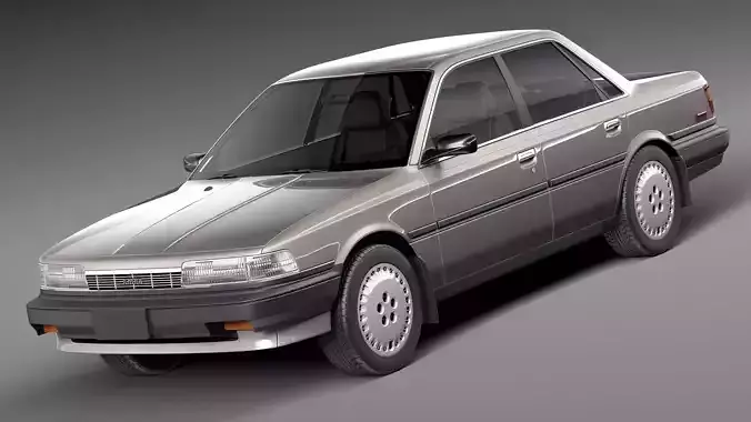 Toyota Camry 1987-1991 3D model