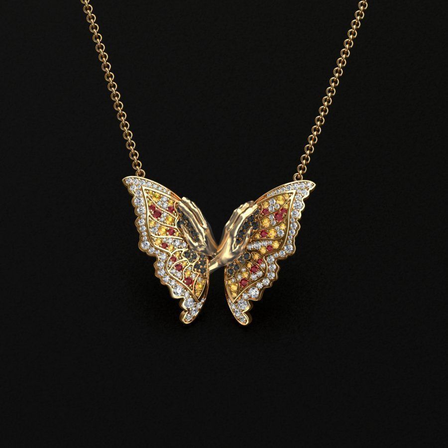 Magerit Pendant 3D print model_2