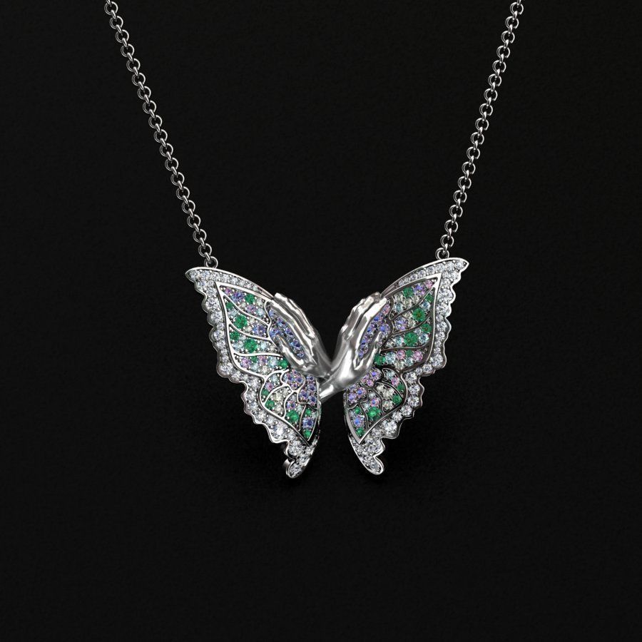 Magerit Pendant 3D print model_3