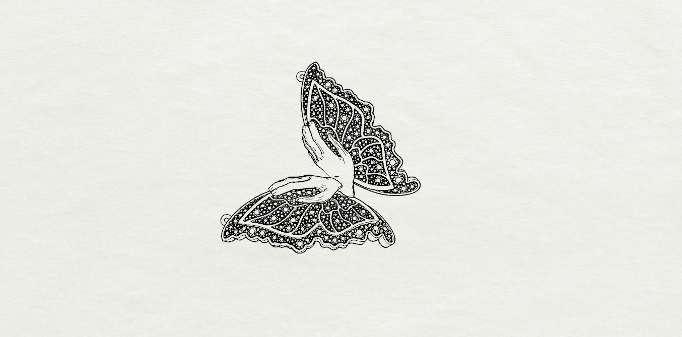 Magerit Pendant 3D print model_19