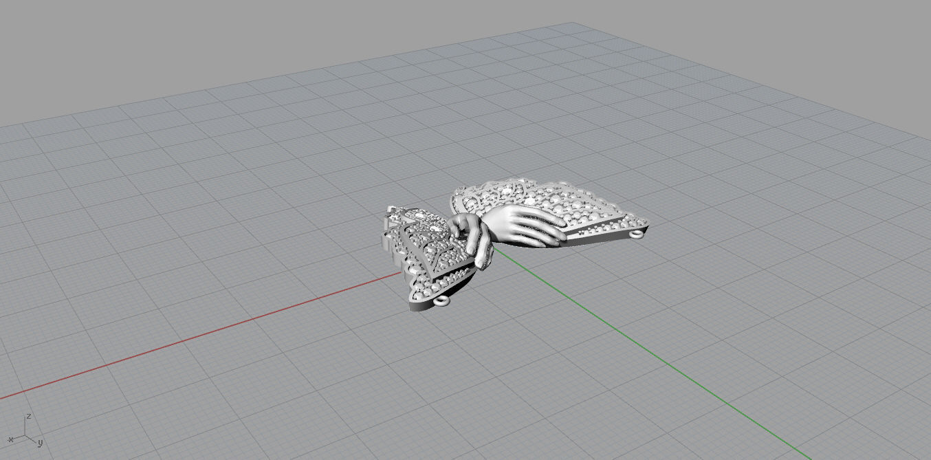 Magerit Pendant 3D print model_7