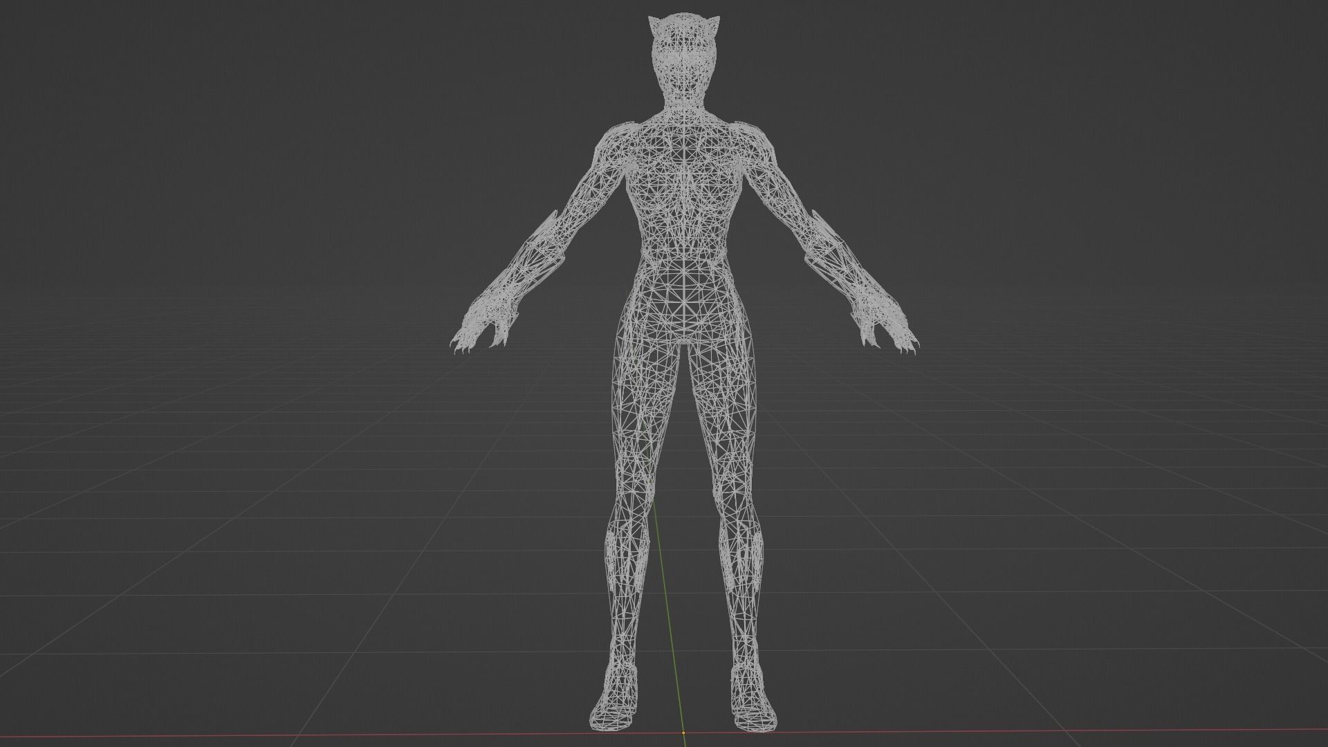 Shuri Black Panther Low-poly 3D model_6