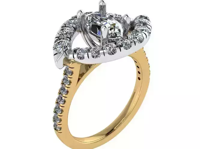 Eye Diamond Ring 1642