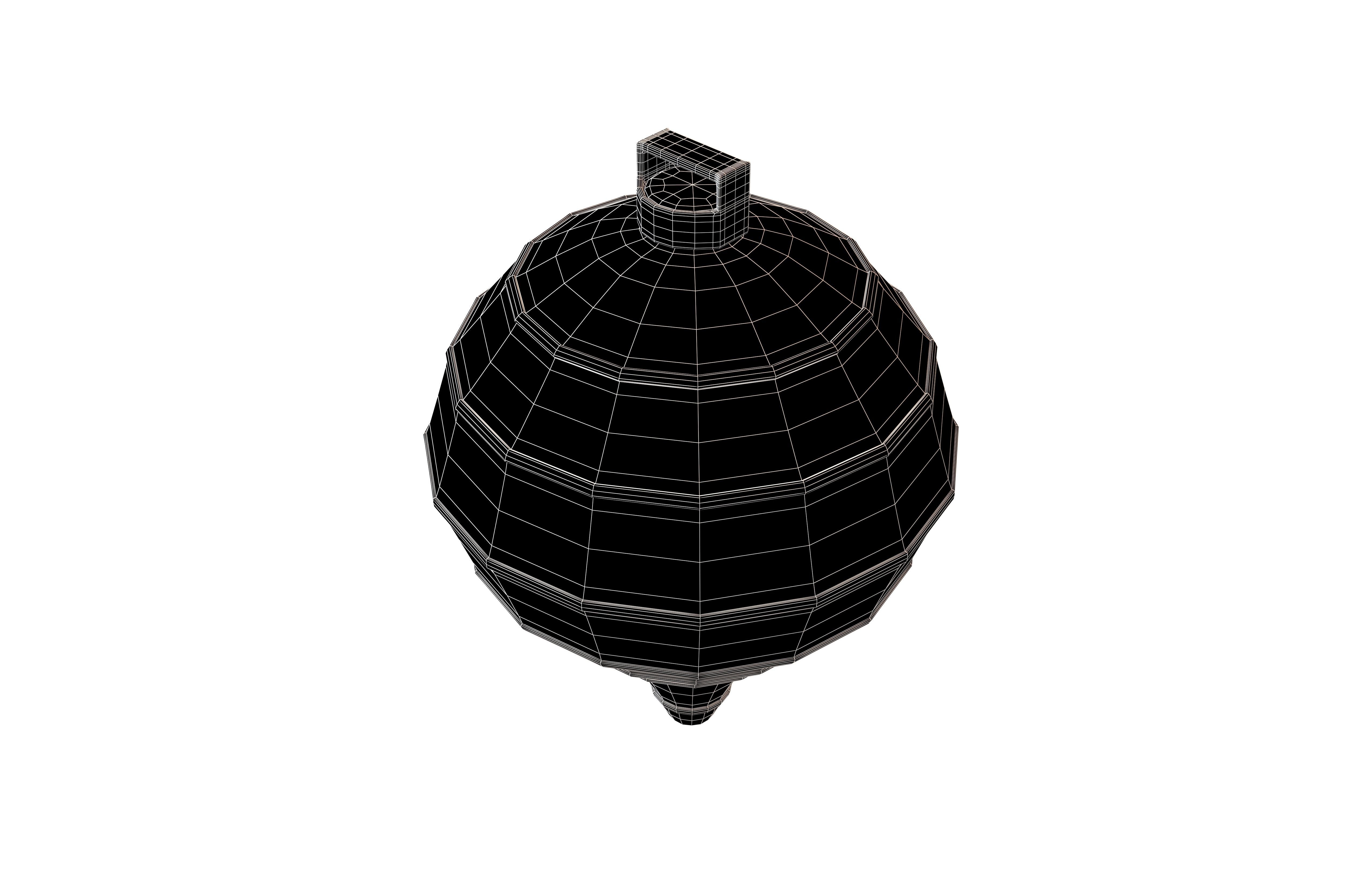 Christmas Tree Decoration v1 001 Low-poly 3D model_7