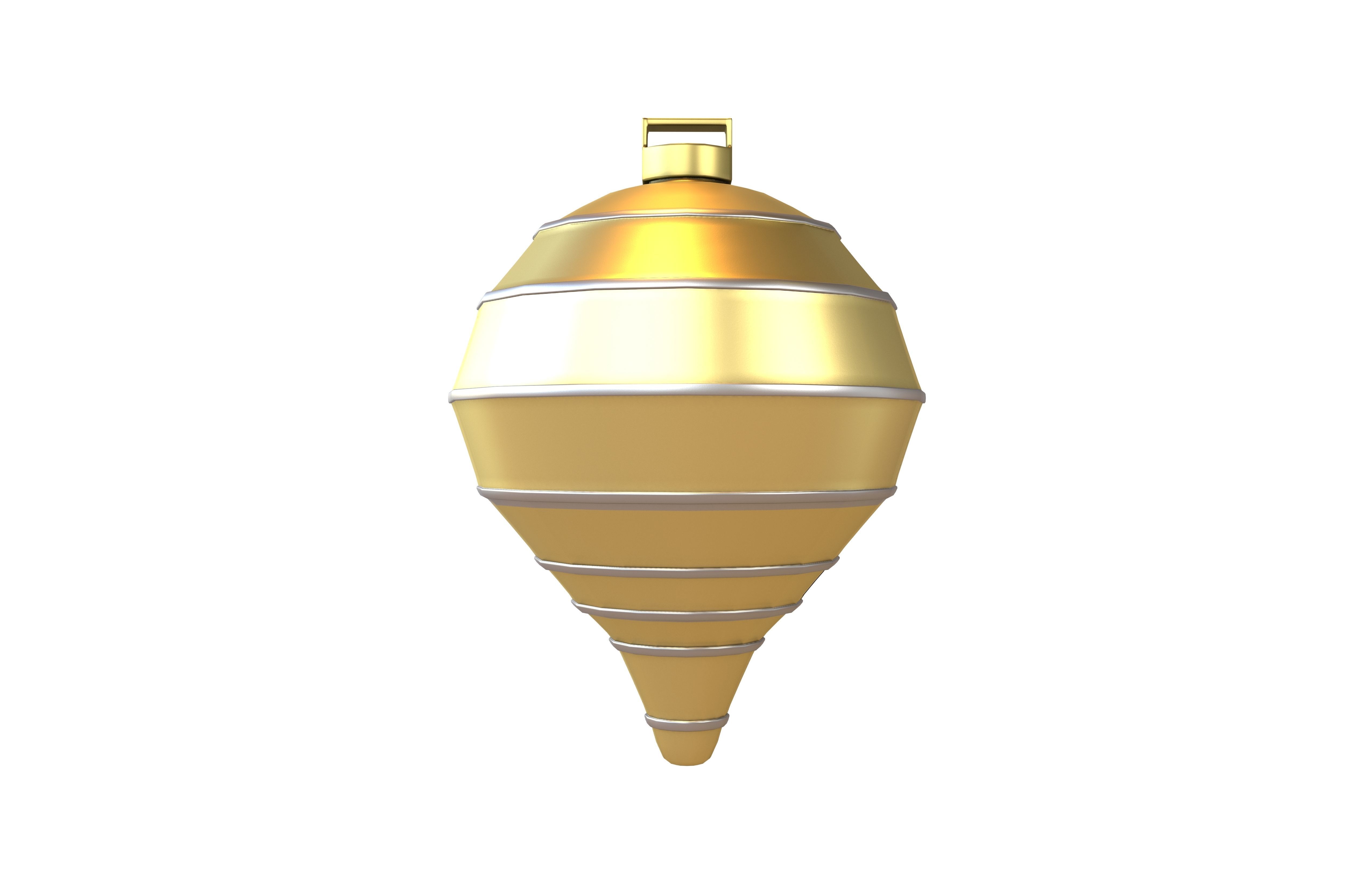 Christmas Tree Decoration v1 001 Low-poly 3D model_1