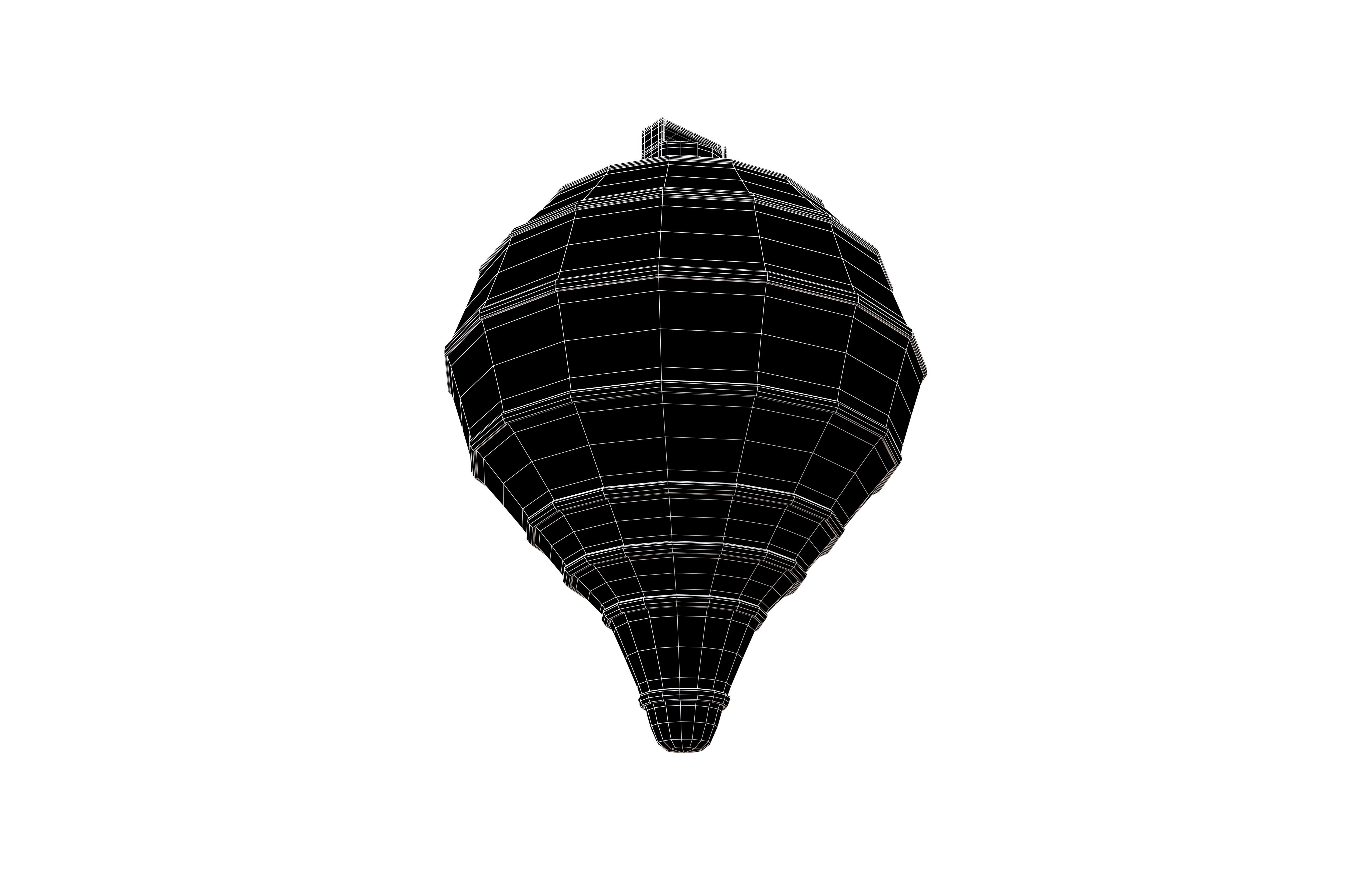 Christmas Tree Decoration v1 001 Low-poly 3D model_5