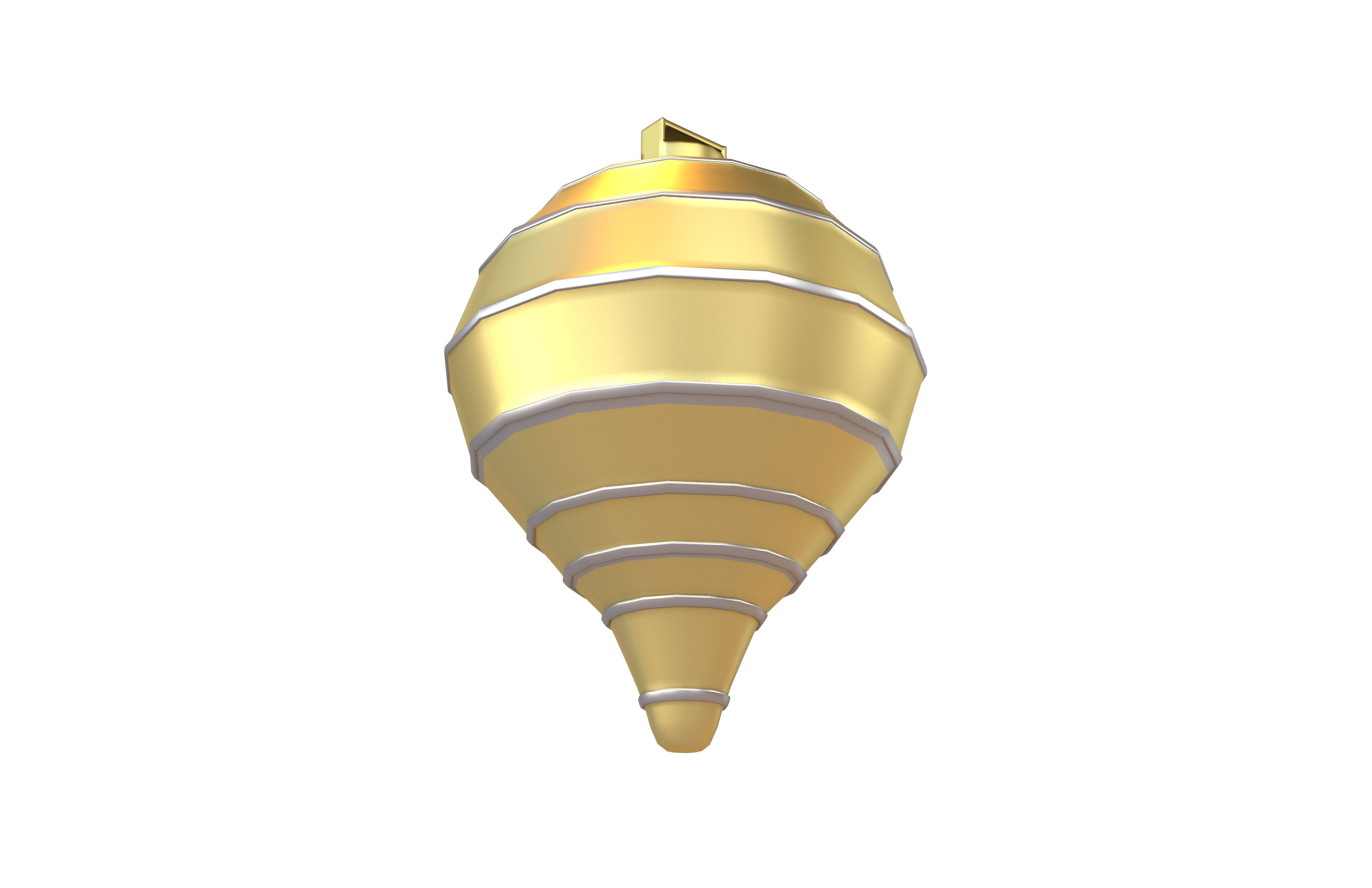 Christmas Tree Decoration v1 001 Low-poly 3D model_3