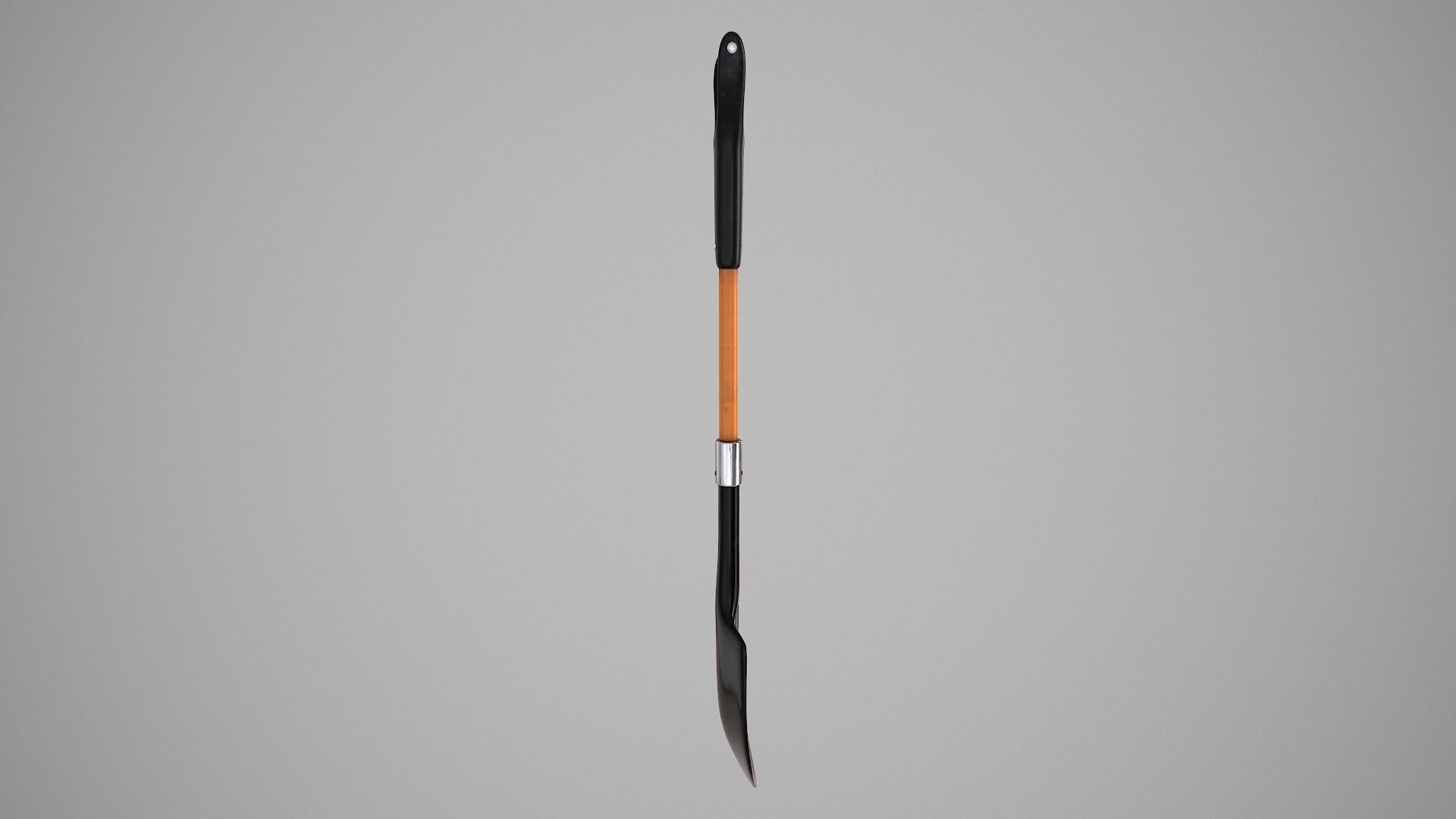 Beach Shovel Low-poly 3D model_14