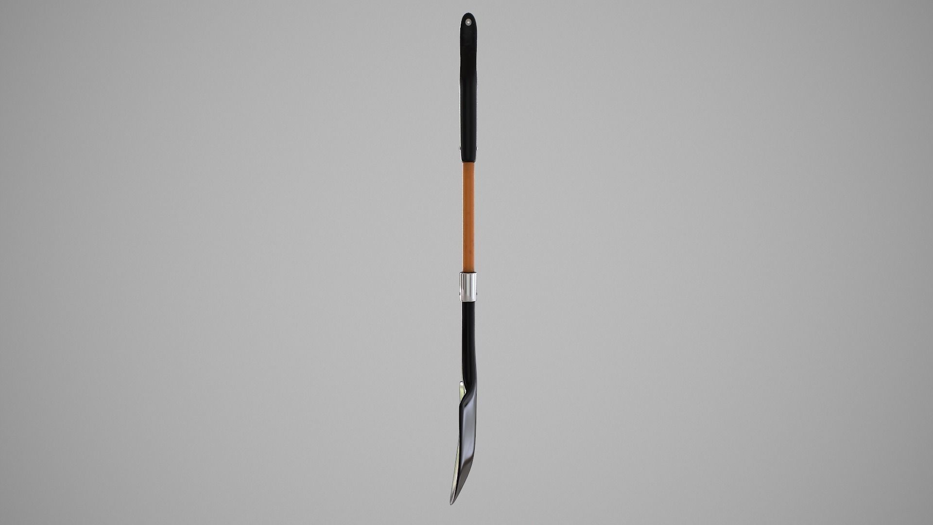 Beach Shovel Low-poly 3D model_18